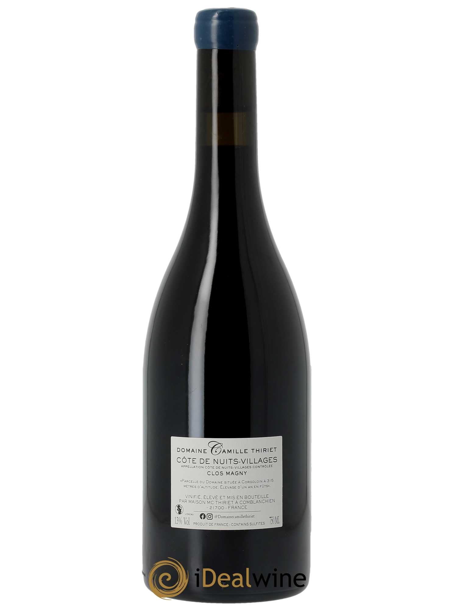 Côte de Nuits-Villages Clos Magny Maison Thiriet 2021 - Posten von 1 Flasche - 1