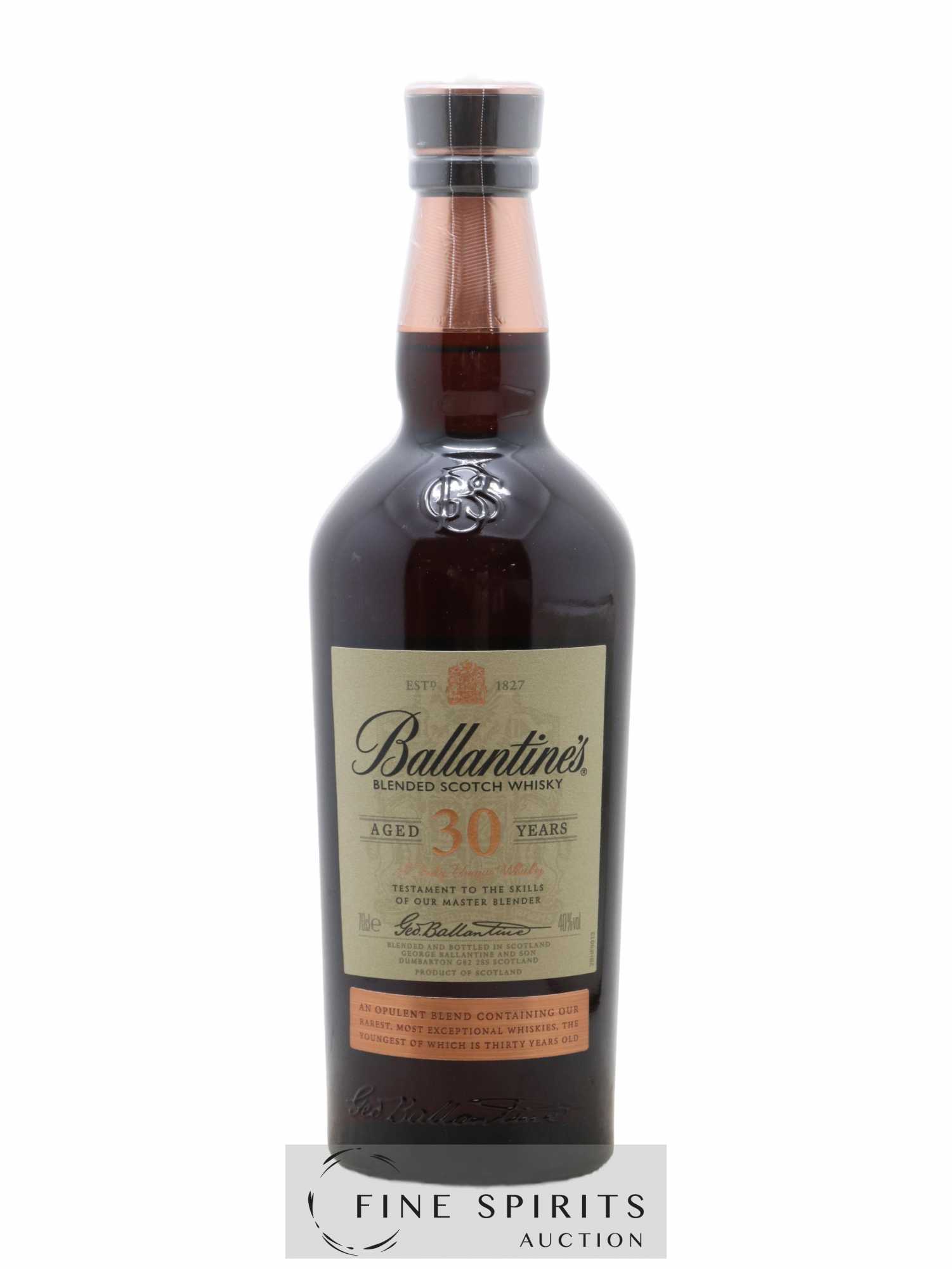 Ballantine's 30 years Of. - Lot of 1 bottle - 1