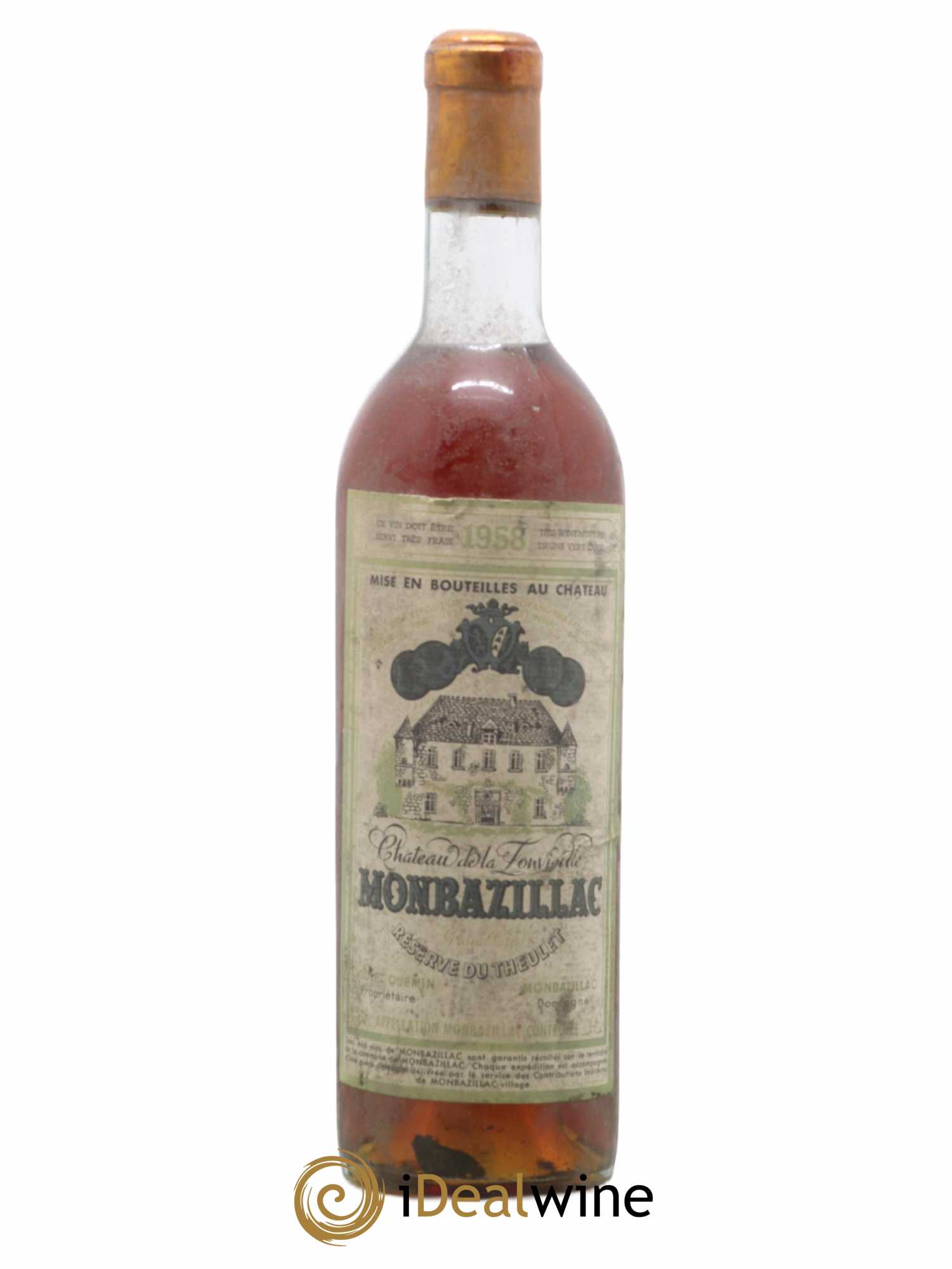 Monbazillac Château de la Fonvieille (no reserve) 1958 - Lot of 1 bottle - 0