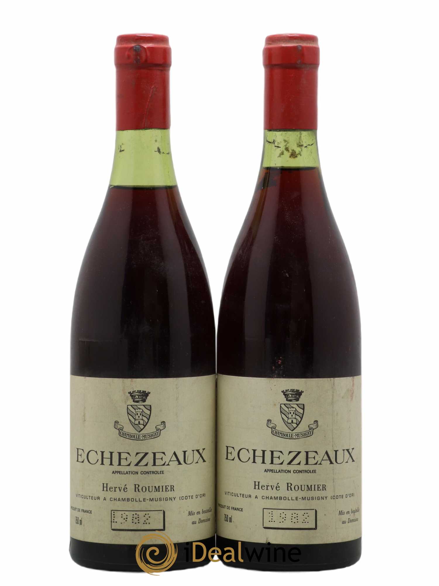 Echezeaux Grand Cru Domaine Hervé Roumier 1982 - Lot de 2 bouteilles - 0