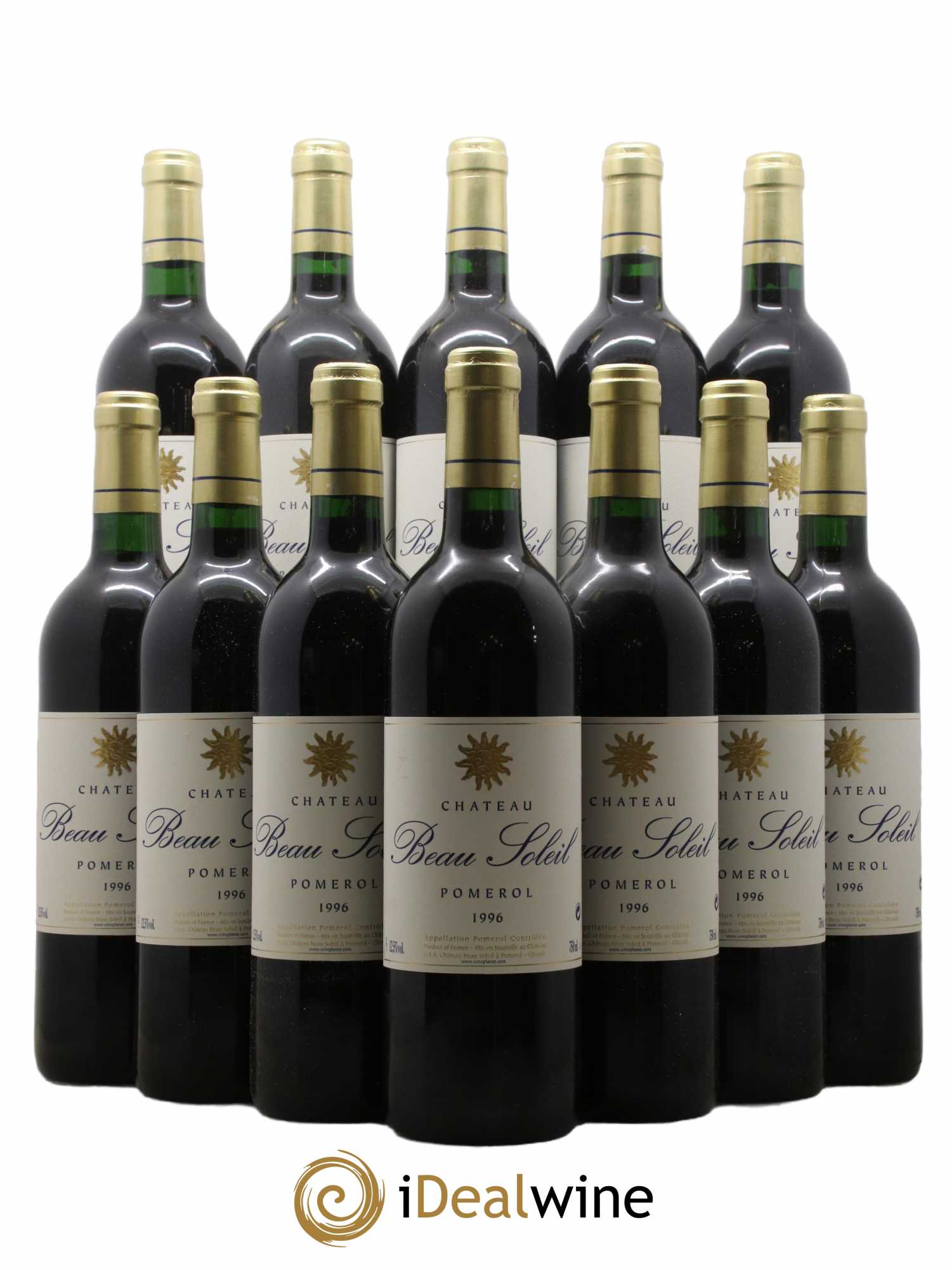 Château Beau Soleil 1996 - Lot de 12 bouteilles - 0