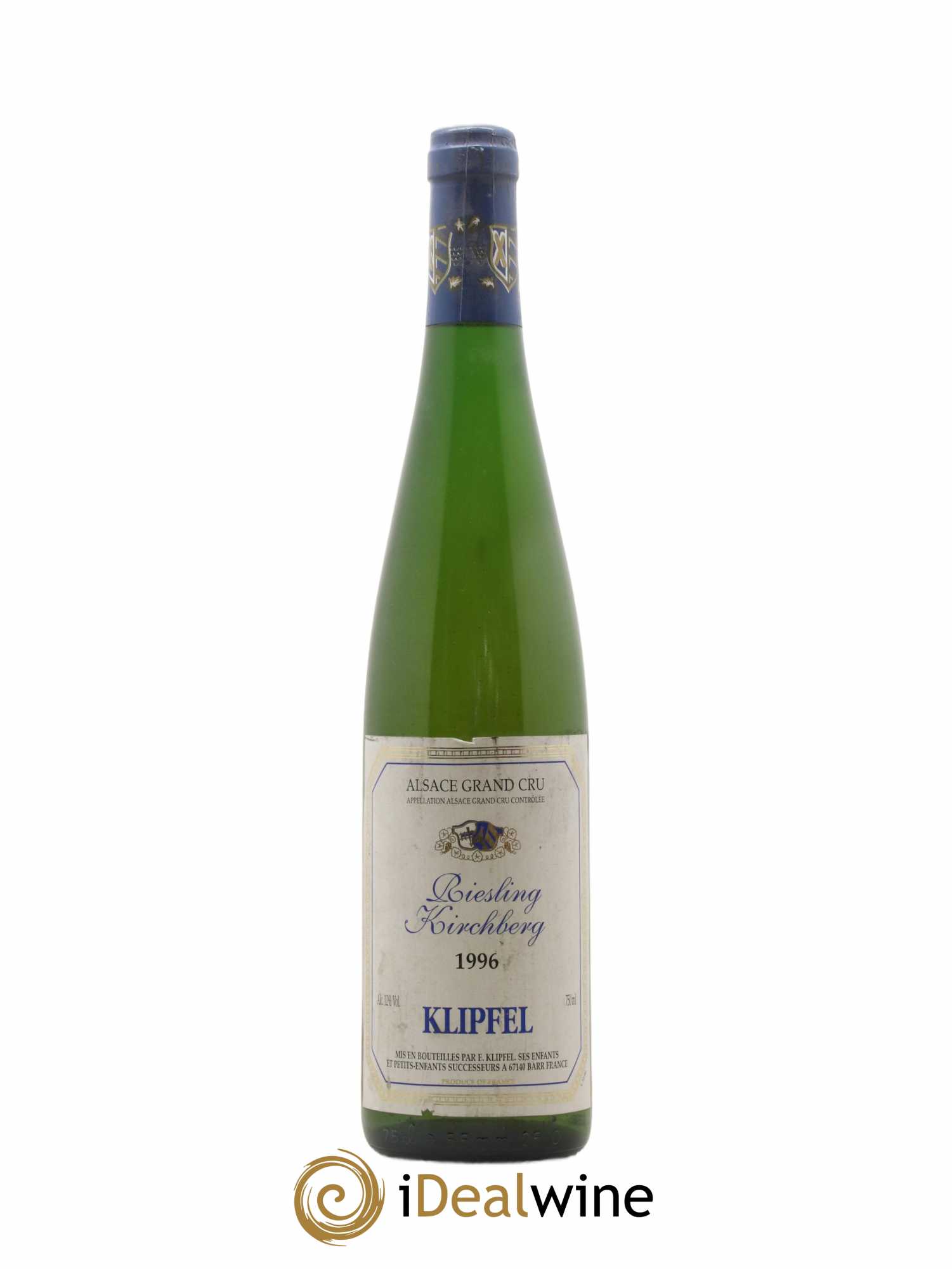 Alsace Grand Cru Kirchberg Klipfel (no reserve) 1996 - Lot of 1 bottle - 0