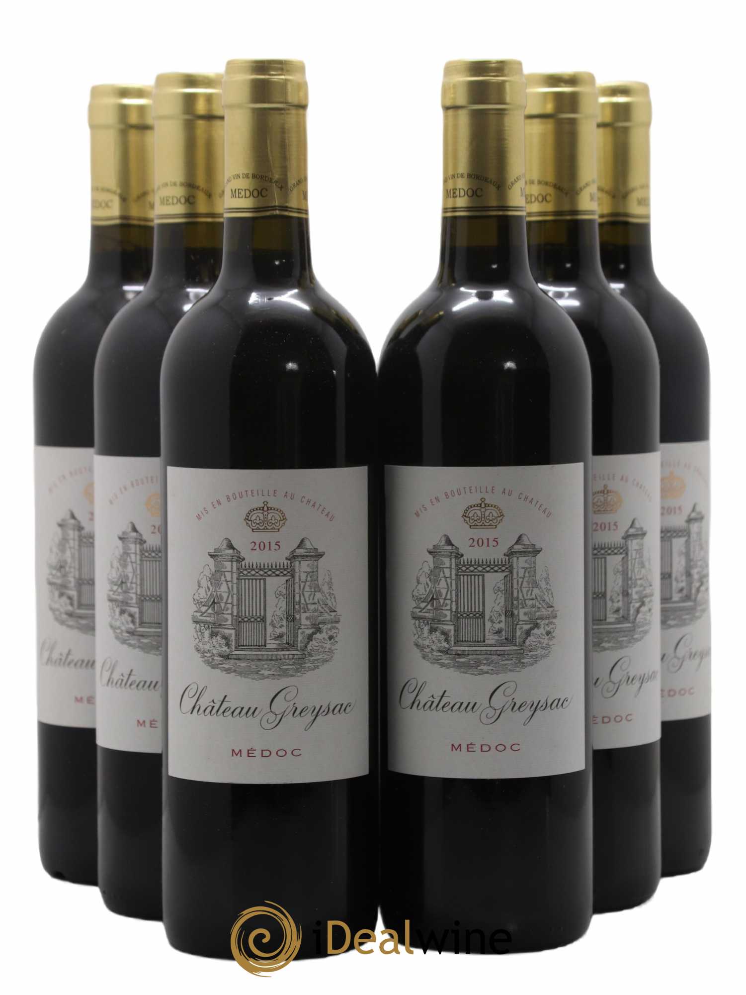 Château Greysac Cru Bourgeois  2015 - Lotto di 6 bottiglie - 0