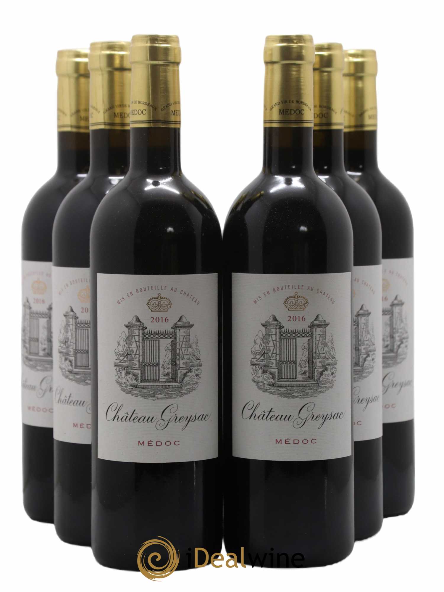 Château Greysac Cru Bourgeois  2016 - Lotto di 6 bottiglie - 0