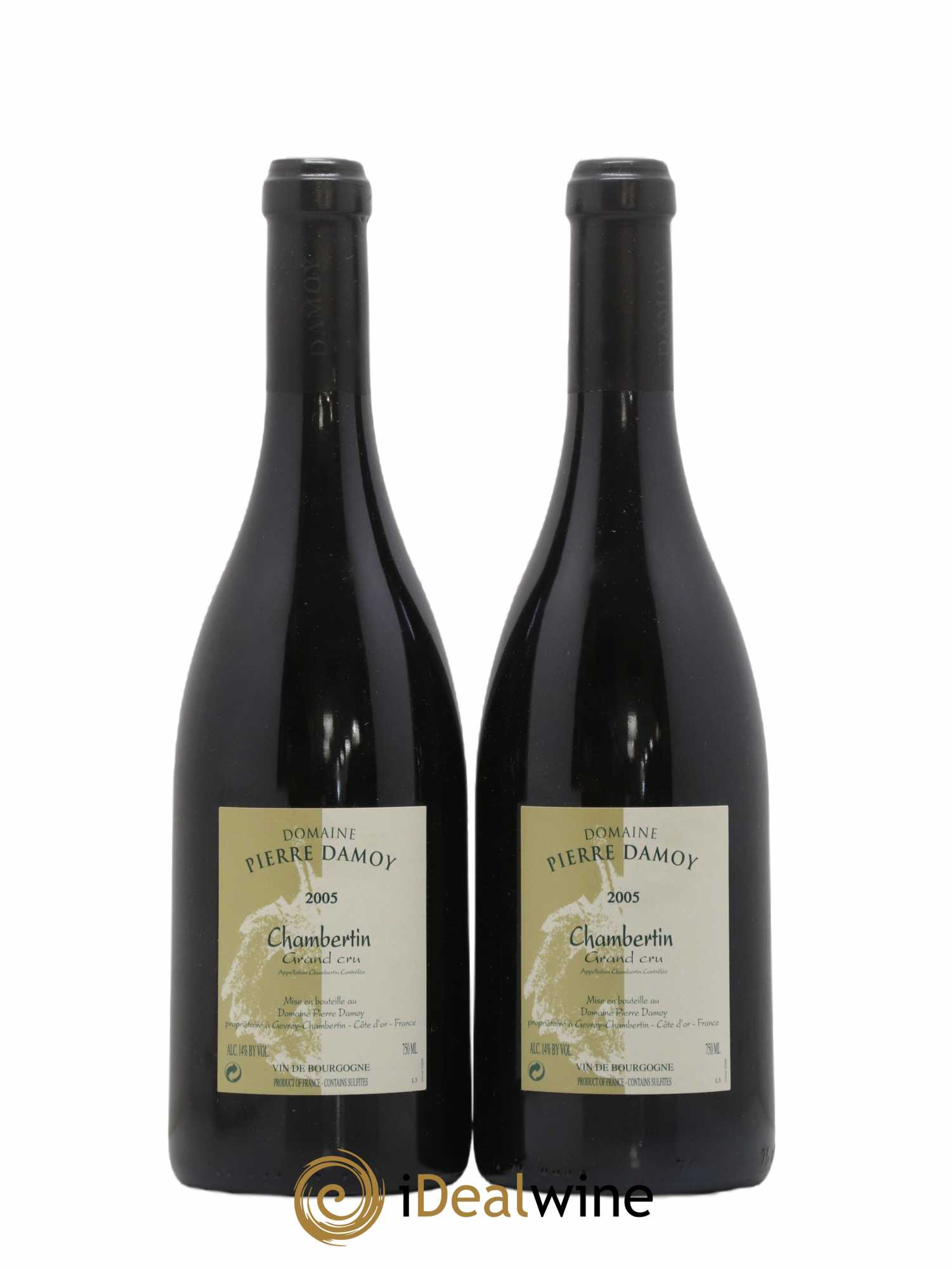 Chambertin Grand Cru Pierre Damoy 2005 - Lot de 2 bouteilles - 0