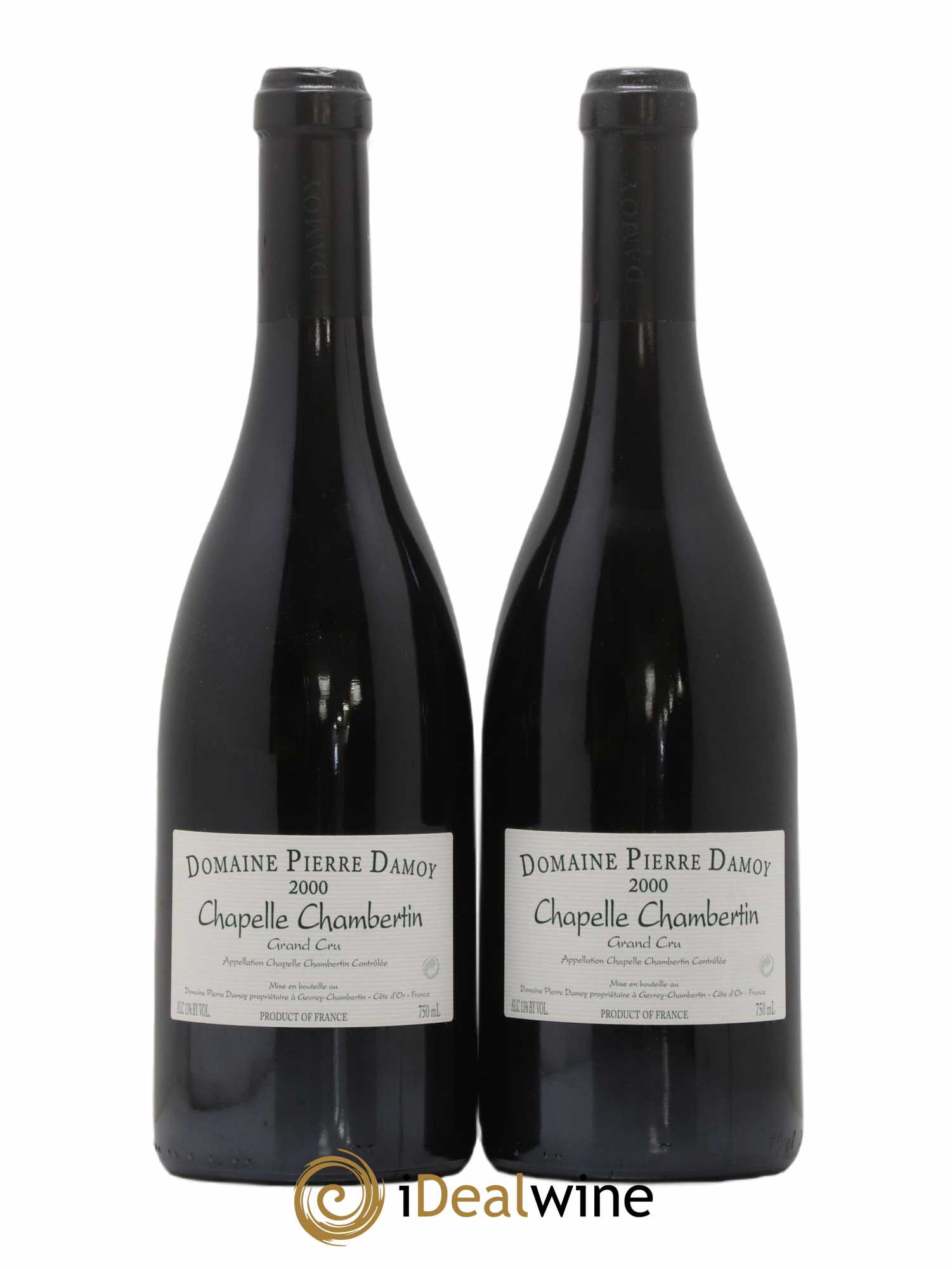 Chapelle-Chambertin Grand Cru Pierre Damoy 2000 - Lot de 2 bouteilles - 0