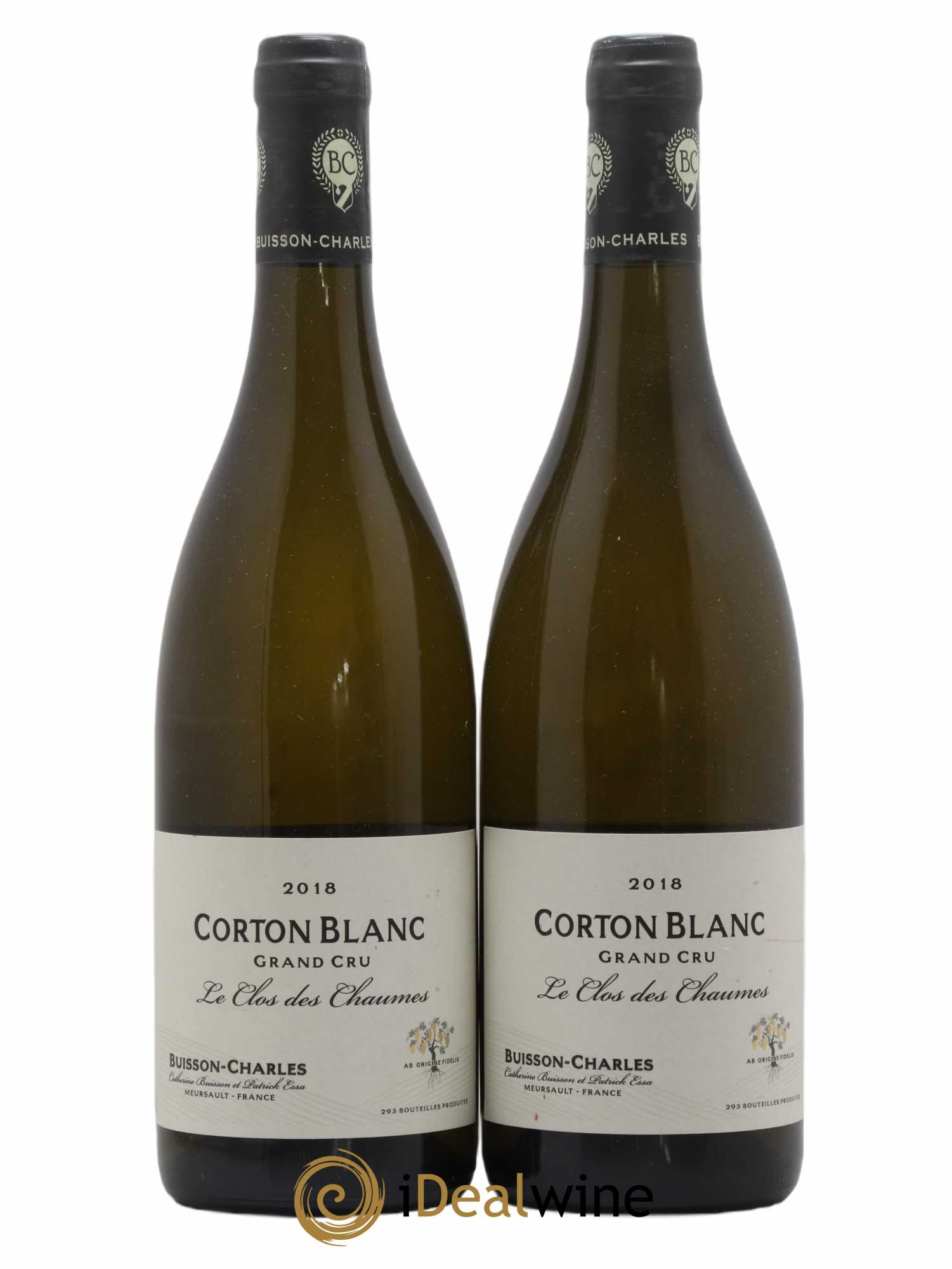 Corton Grand Cru Le Clos des Chaumes Buisson-Charles 2018 - Lot de 2 bouteilles - 0