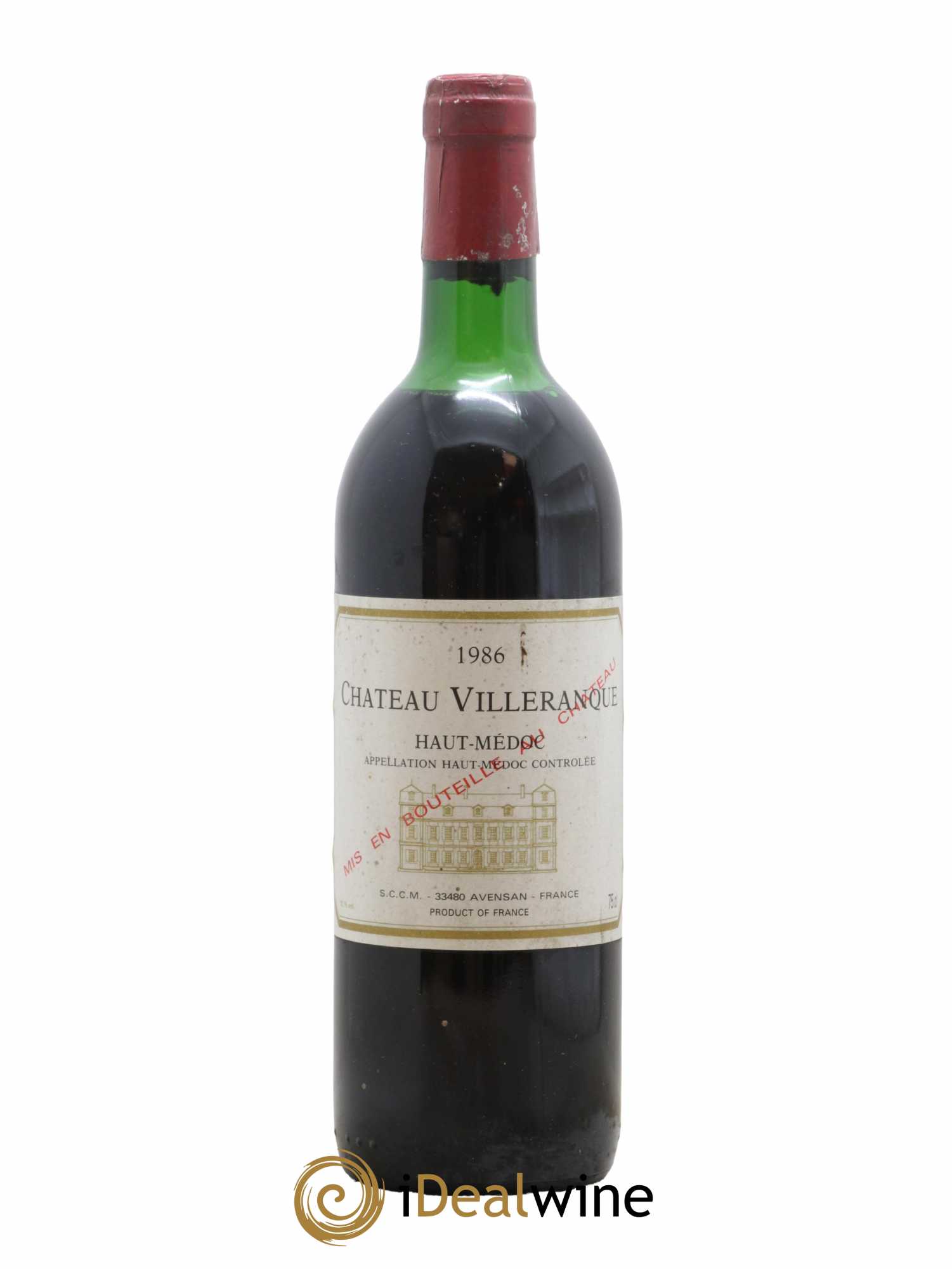 Haut Médoc Château Villeranque 1986 - Lotto di 1 bottiglia - 0