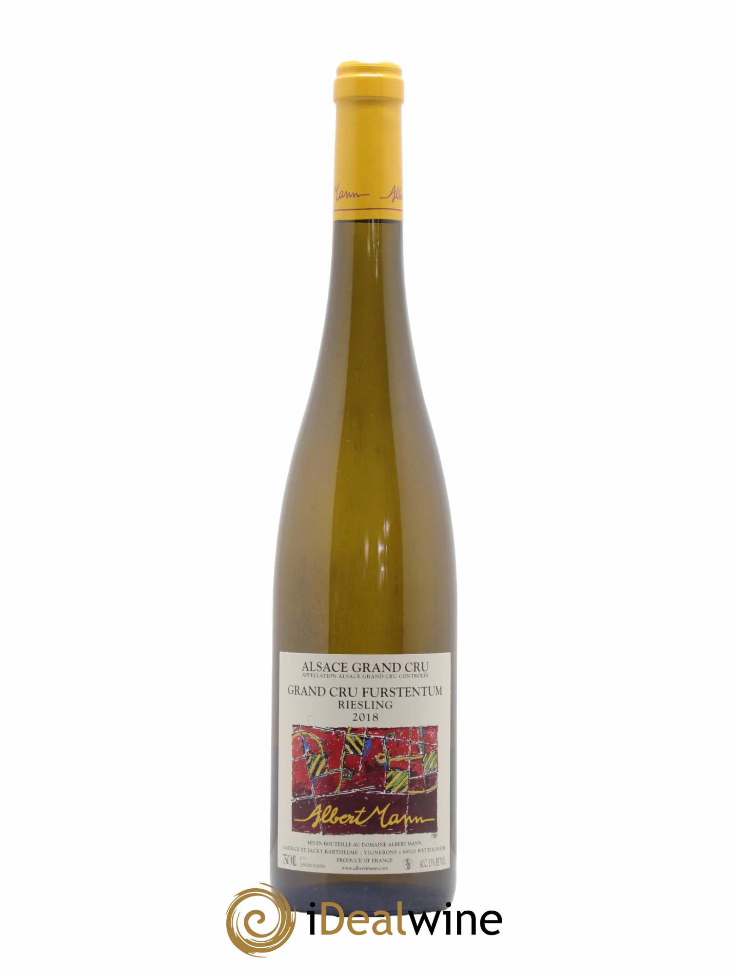 Alsace Riesling Grand Cru Furstentum Albert Mann  2018 - Lotto di 1 bottiglia - 0