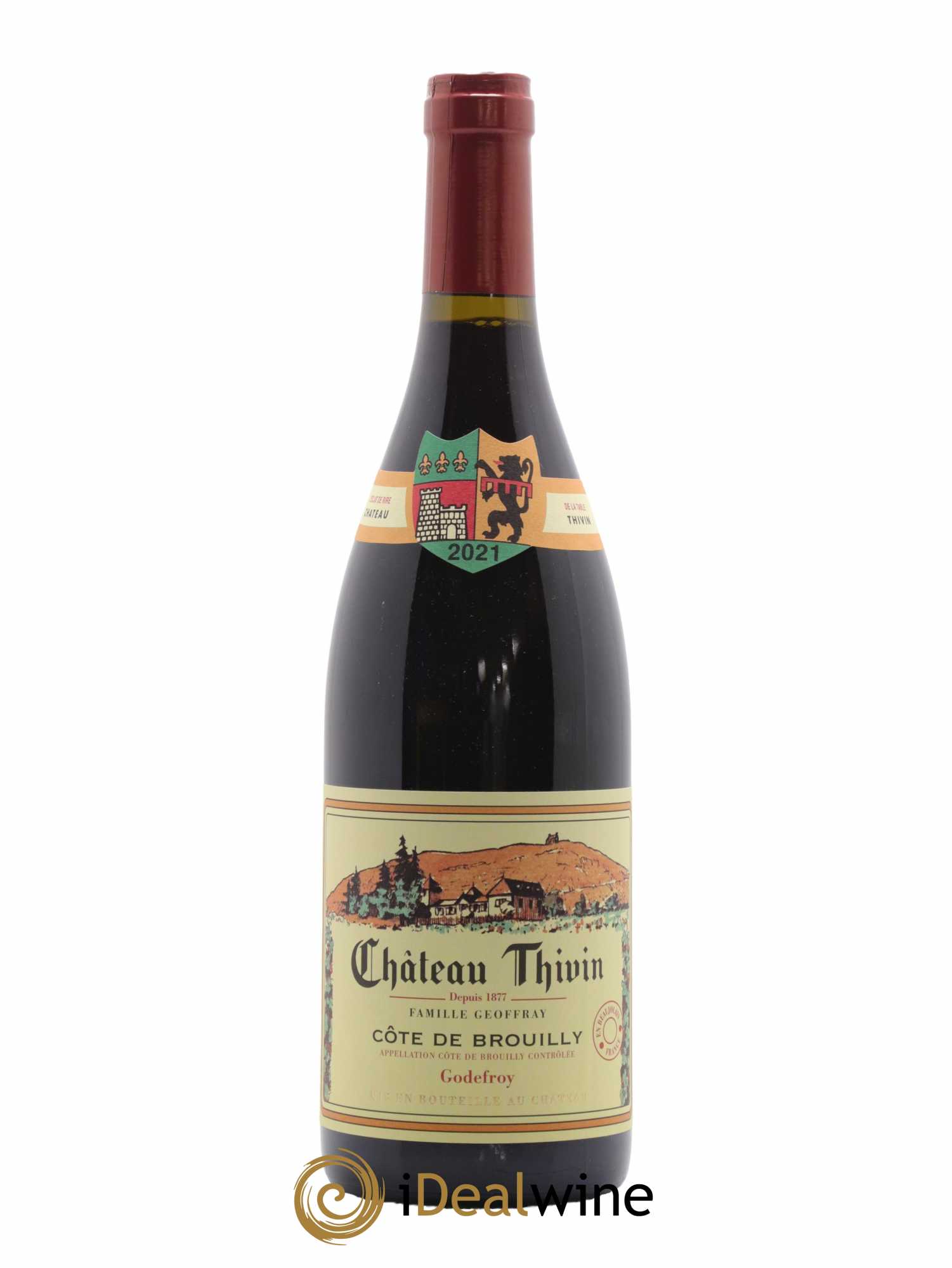 Côte de Brouilly Cuvée Godefroy Château Thivin 2021 - Lotto di 1 bottiglia - 0