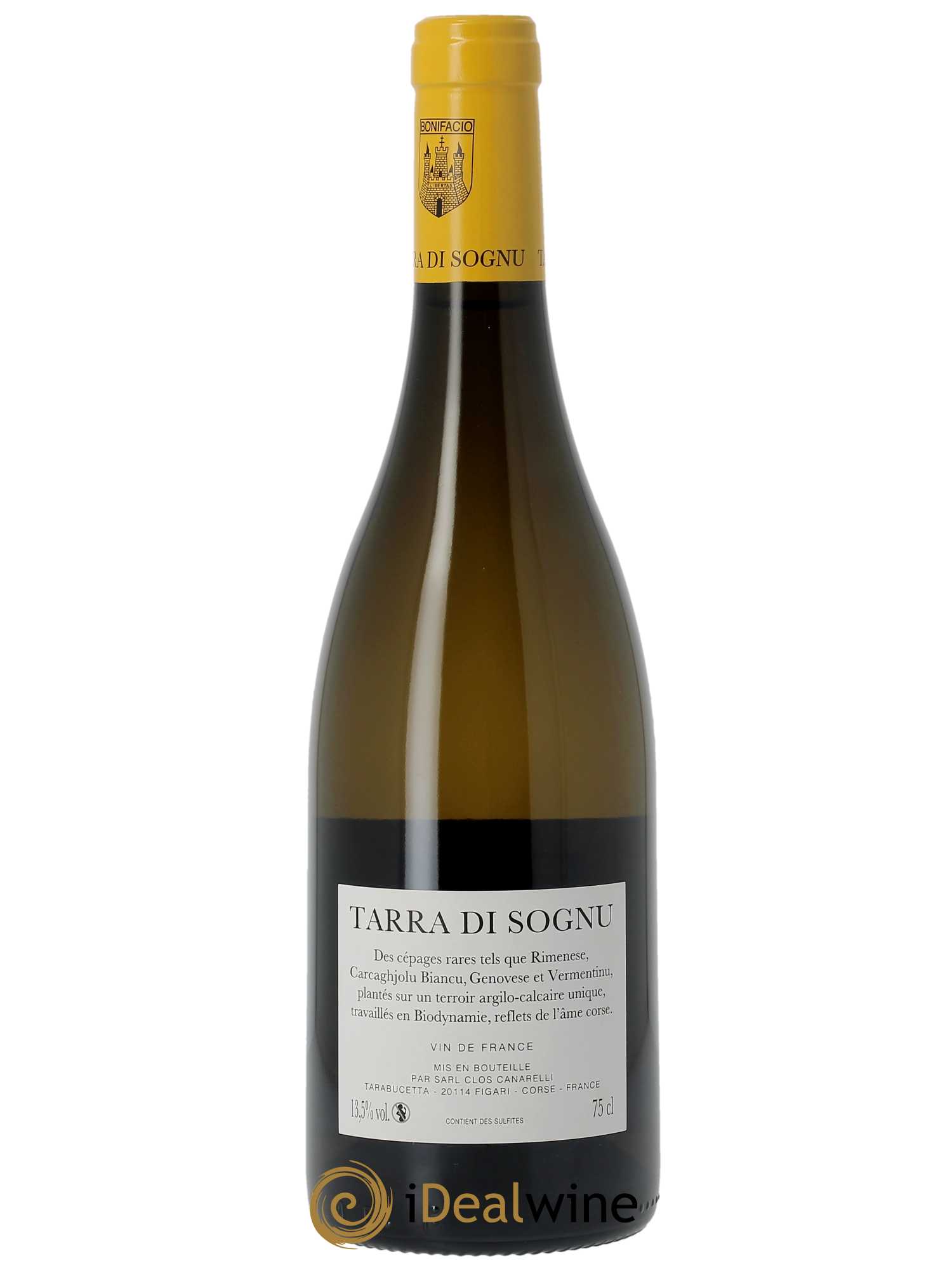 Vin de France Tarra di Sognu Clos Canarelli 2022 - Posten von 1 Flasche - 1