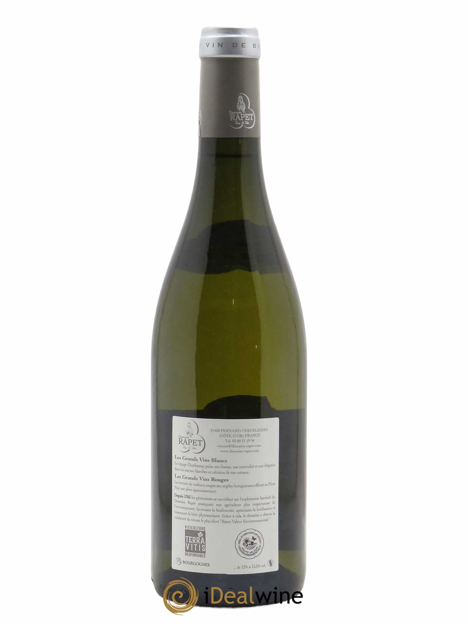 Corton-Charlemagne Grand Cru Rapet Père & Fils 2021 - Lot de 1 bouteille - 1