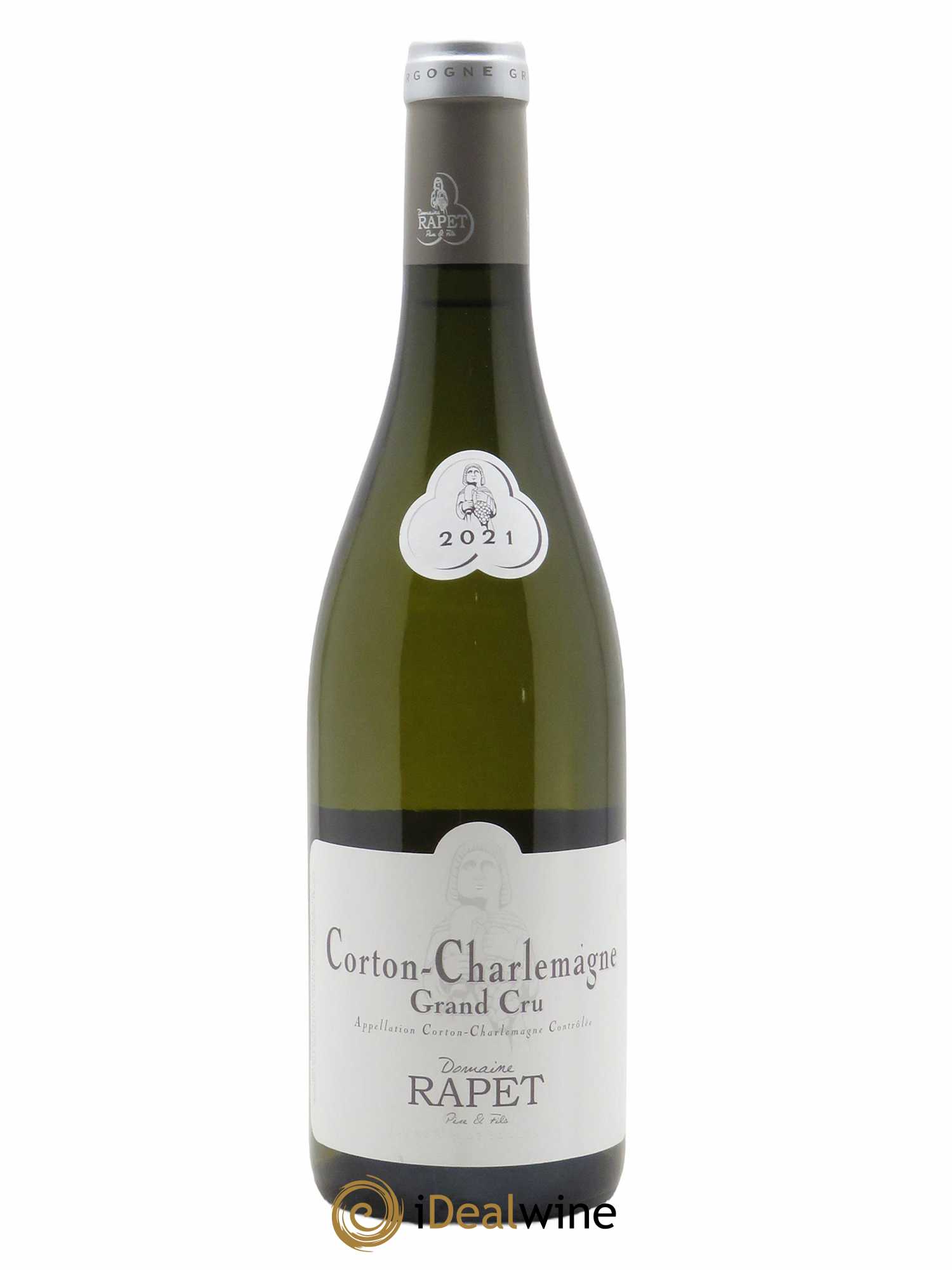 Corton-Charlemagne Grand Cru Rapet Père & Fils 2021 - Lot de 1 bouteille - 0