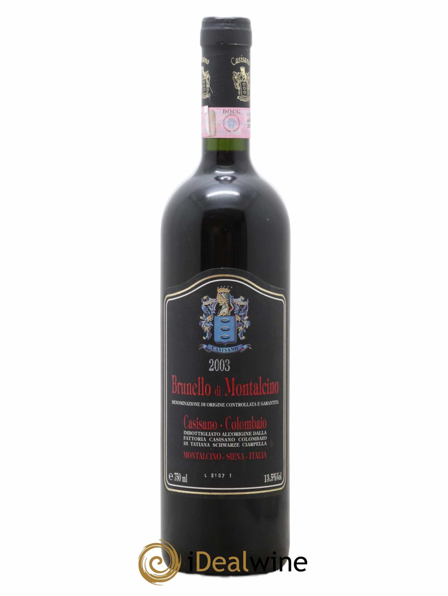 Brunello di Montalcino DOCG Casisano Colombaio 2003 - Lot de 1 bouteille - 0