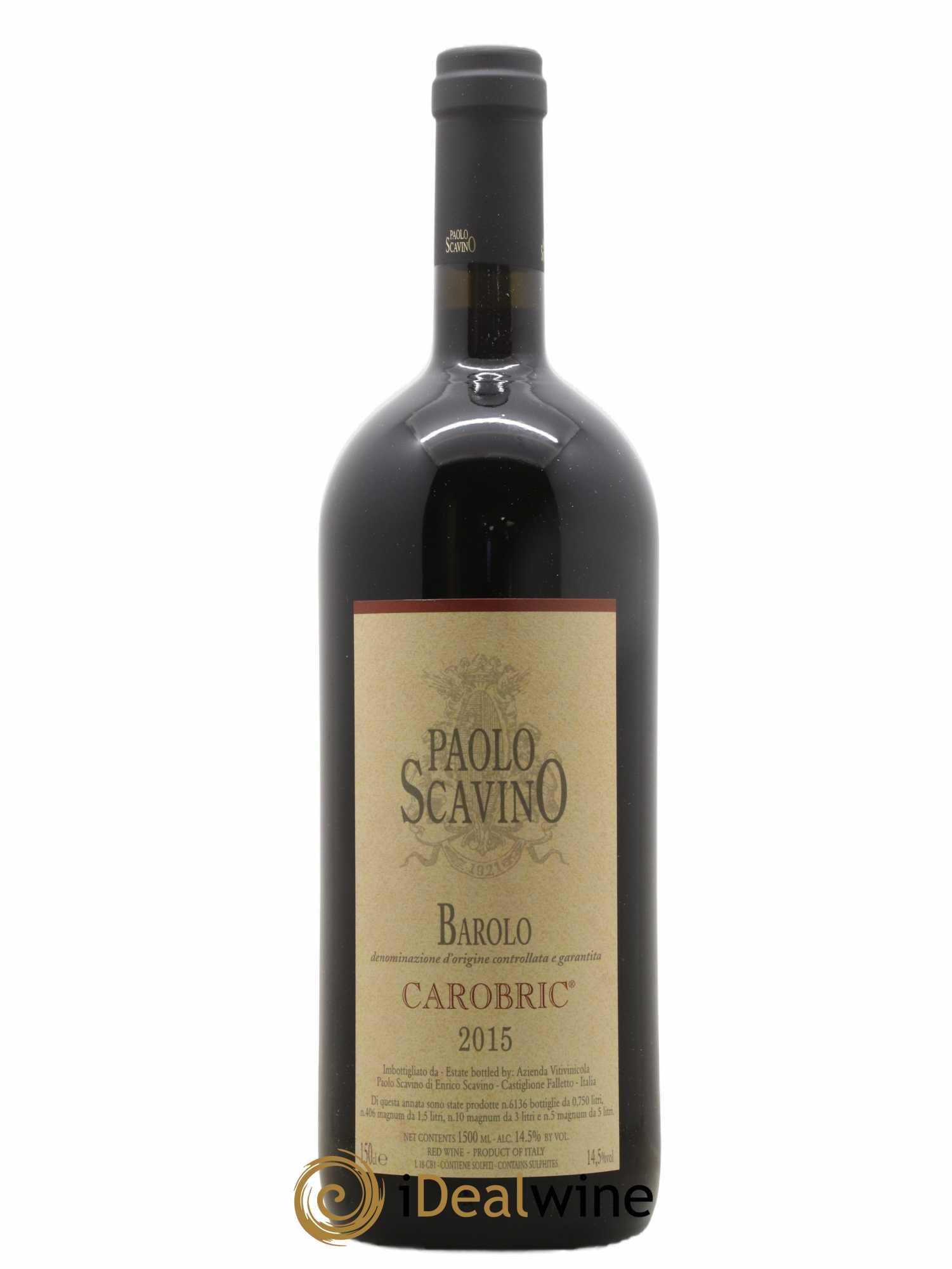 Barolo DOCG Carobric Paolo Scavino 2015 - Lot of 1 magnum - 1