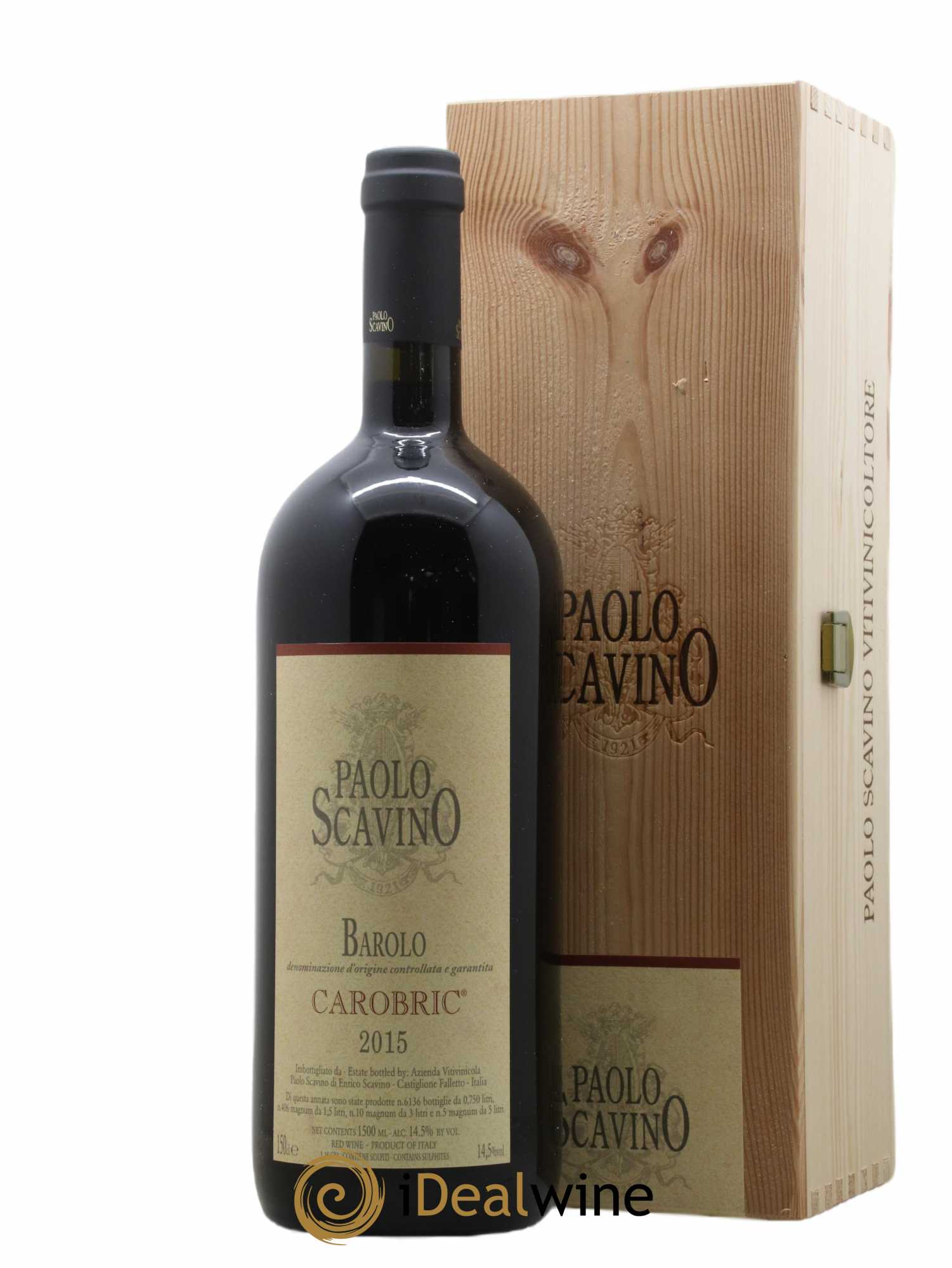 Barolo DOCG Carobric Paolo Scavino 2015 - Lot of 1 magnum - 0