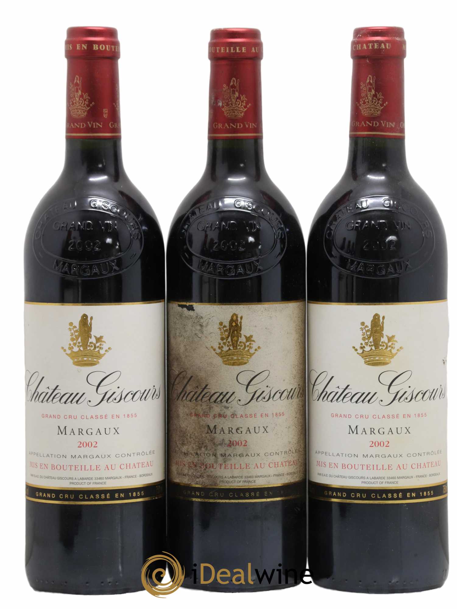 Château Giscours 3ème Grand Cru Classé 2002 - Lot de 12 bouteilles - 2