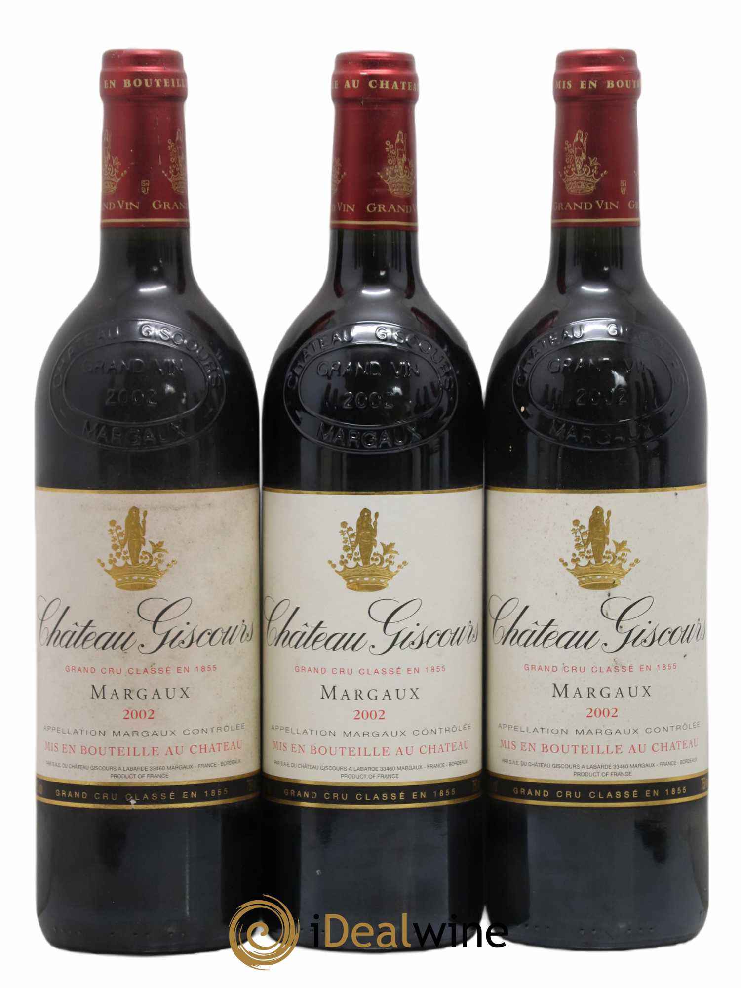 Château Giscours 3ème Grand Cru Classé 2002 - Lot de 12 bouteilles - 3