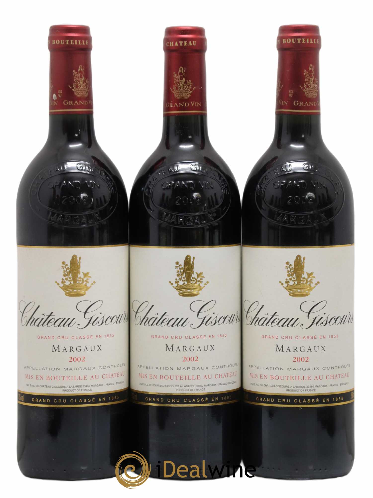 Château Giscours 3ème Grand Cru Classé 2002 - Lot de 12 bouteilles - 4