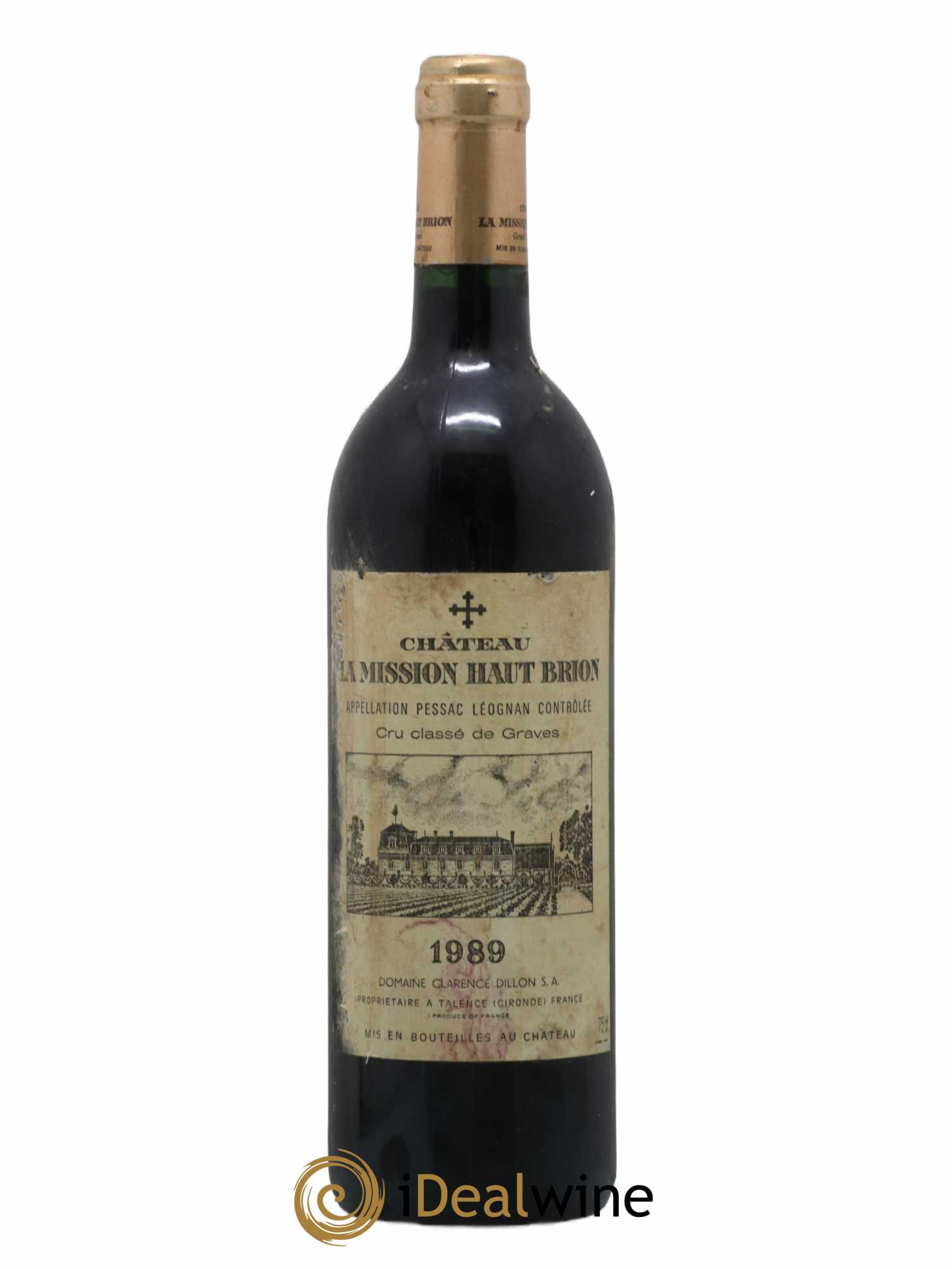 Château la Mission Haut-Brion Cru Classé de Graves 1989 - Lotto di 1 bottiglia - 0