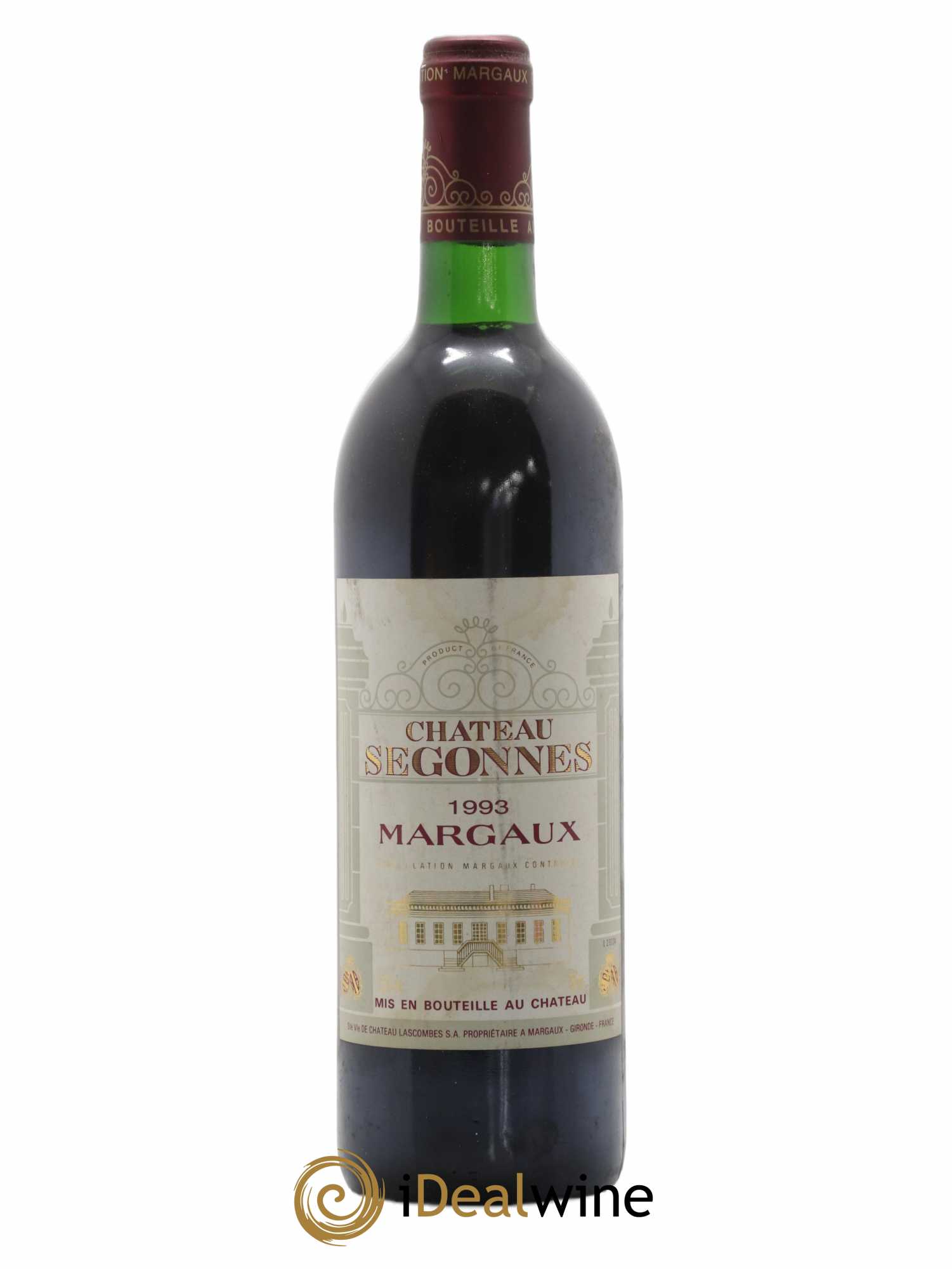 Château Segonnes 1993 - Lot de 1 bouteille - 0