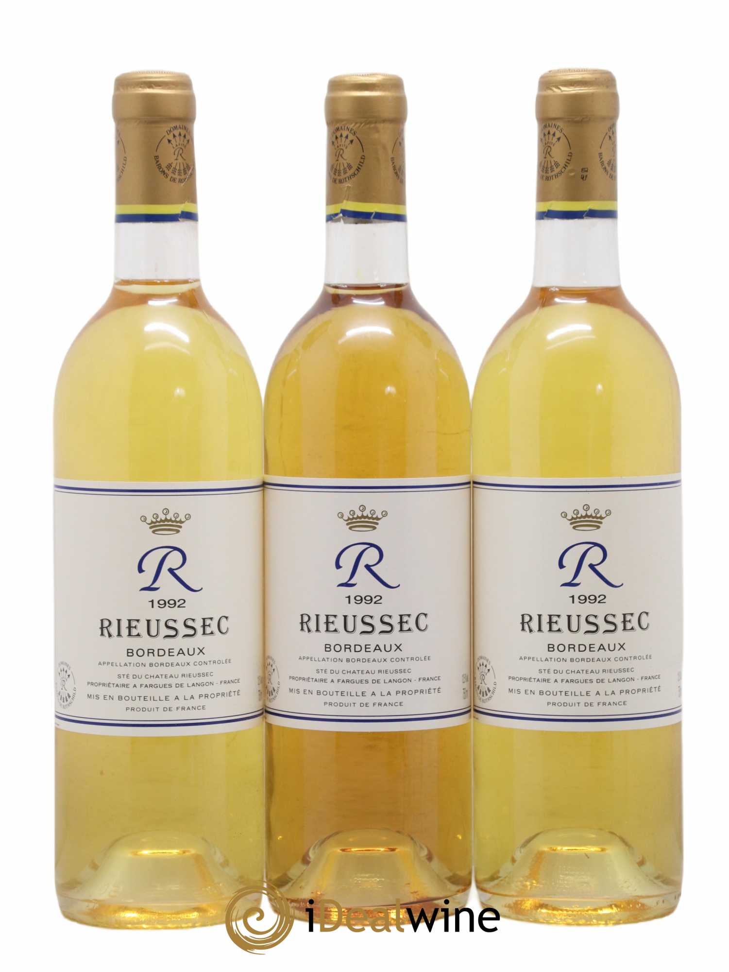 R de Rieussec 1992 - Lot de 12 bouteilles - 3