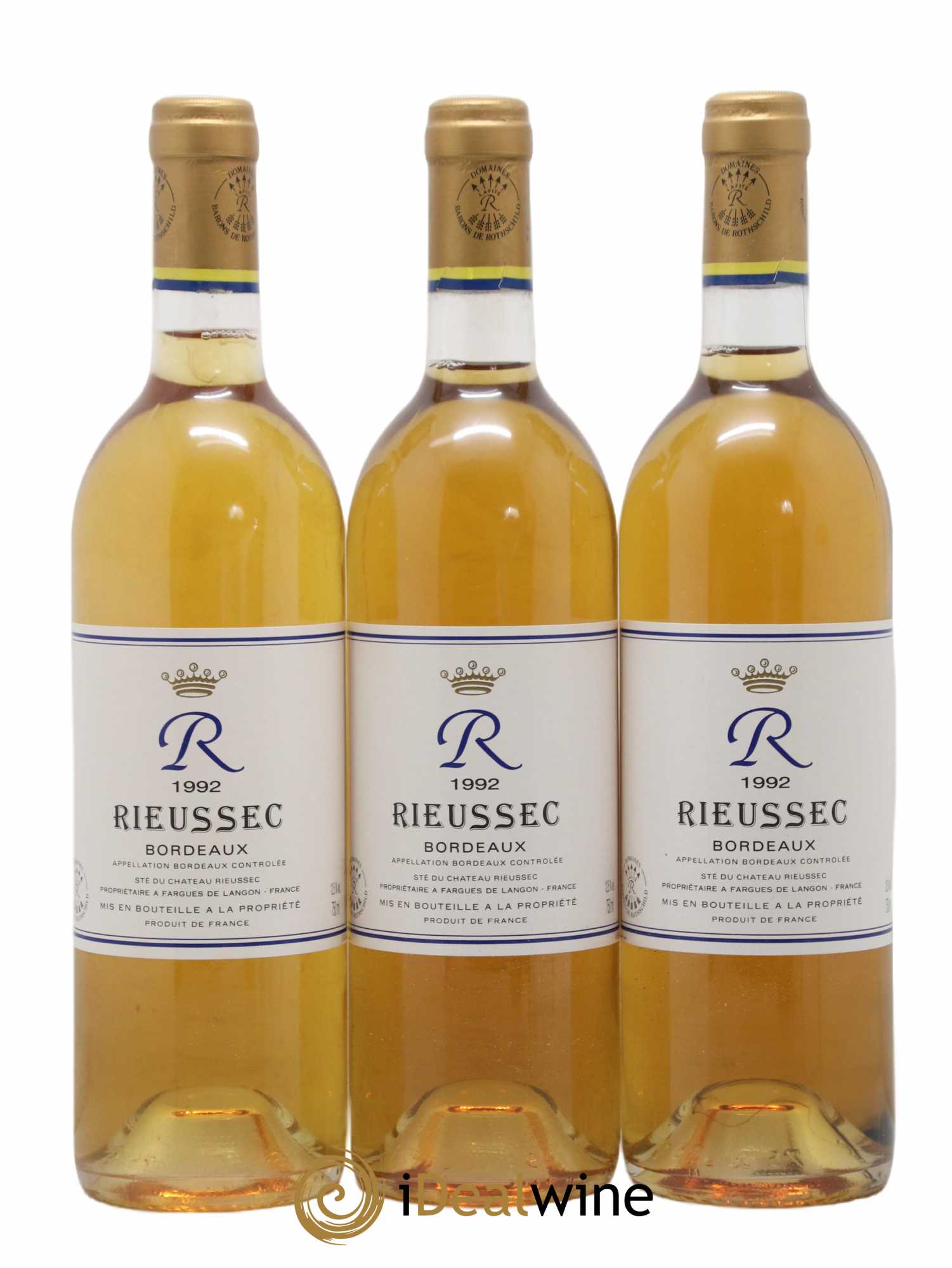 R de Rieussec 1992 - Lot de 12 bouteilles - 4