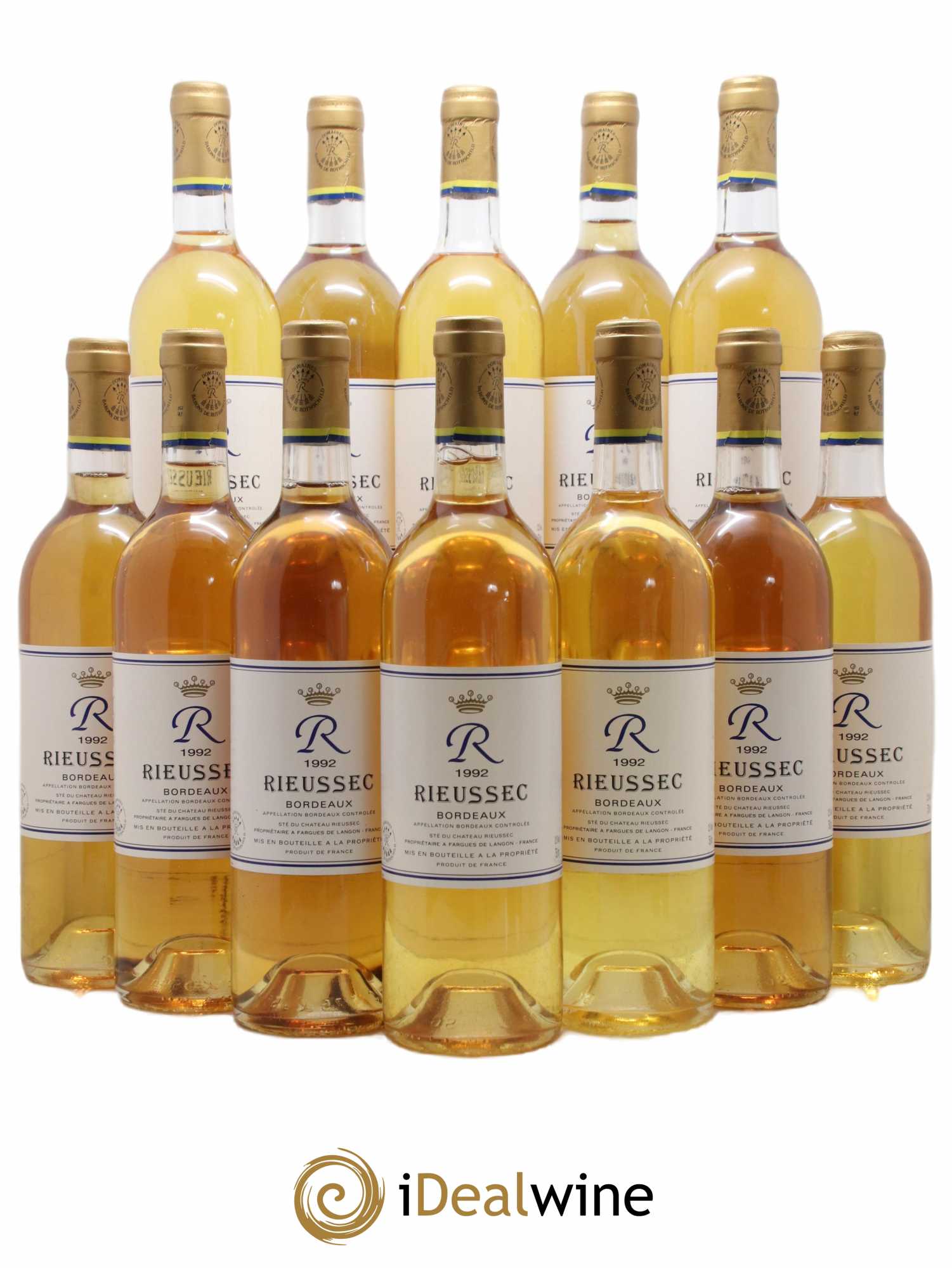 R de Rieussec 1992 - Lot de 12 bouteilles - 0