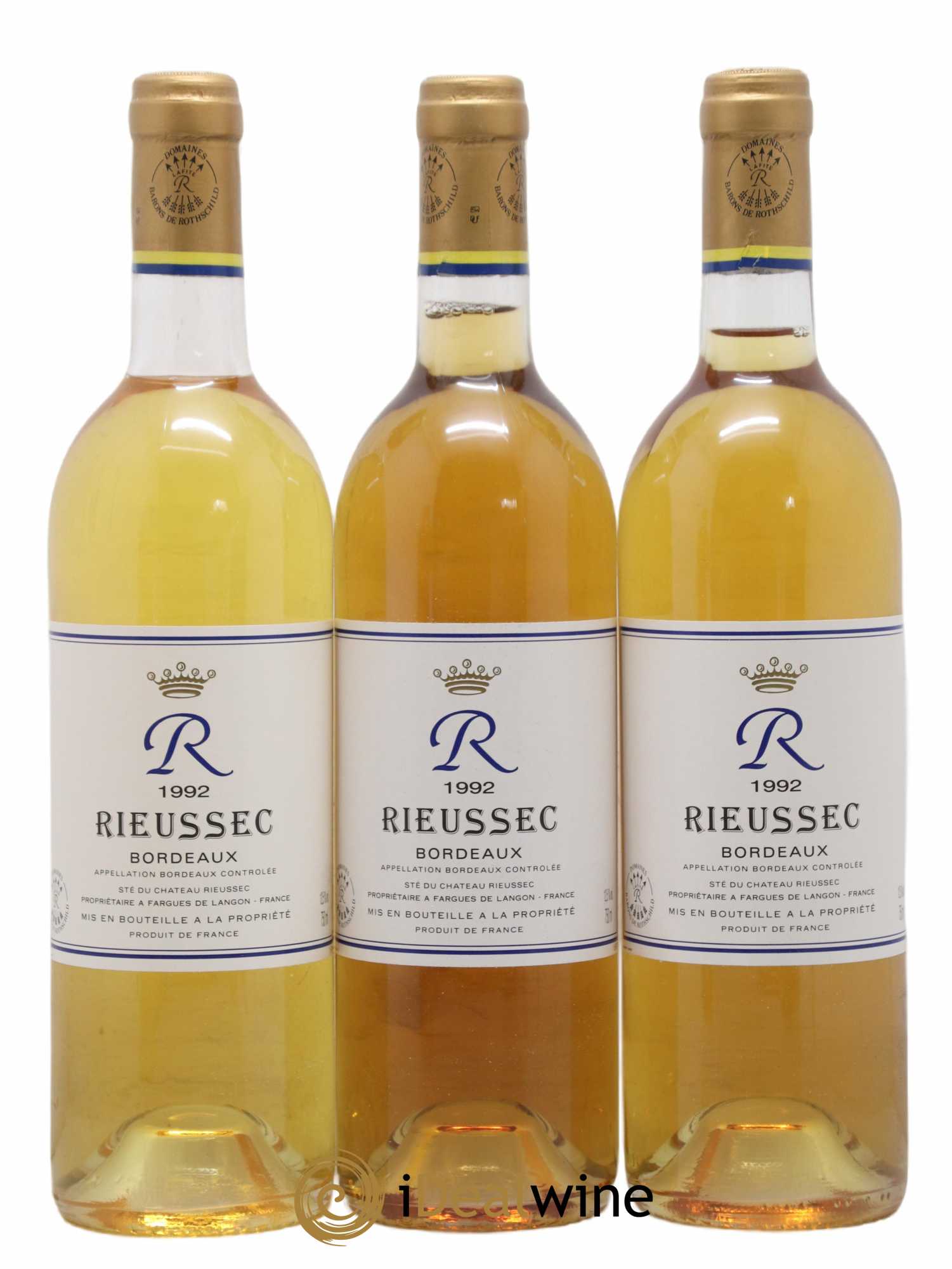 R de Rieussec 1992 - Lot de 12 bouteilles - 3