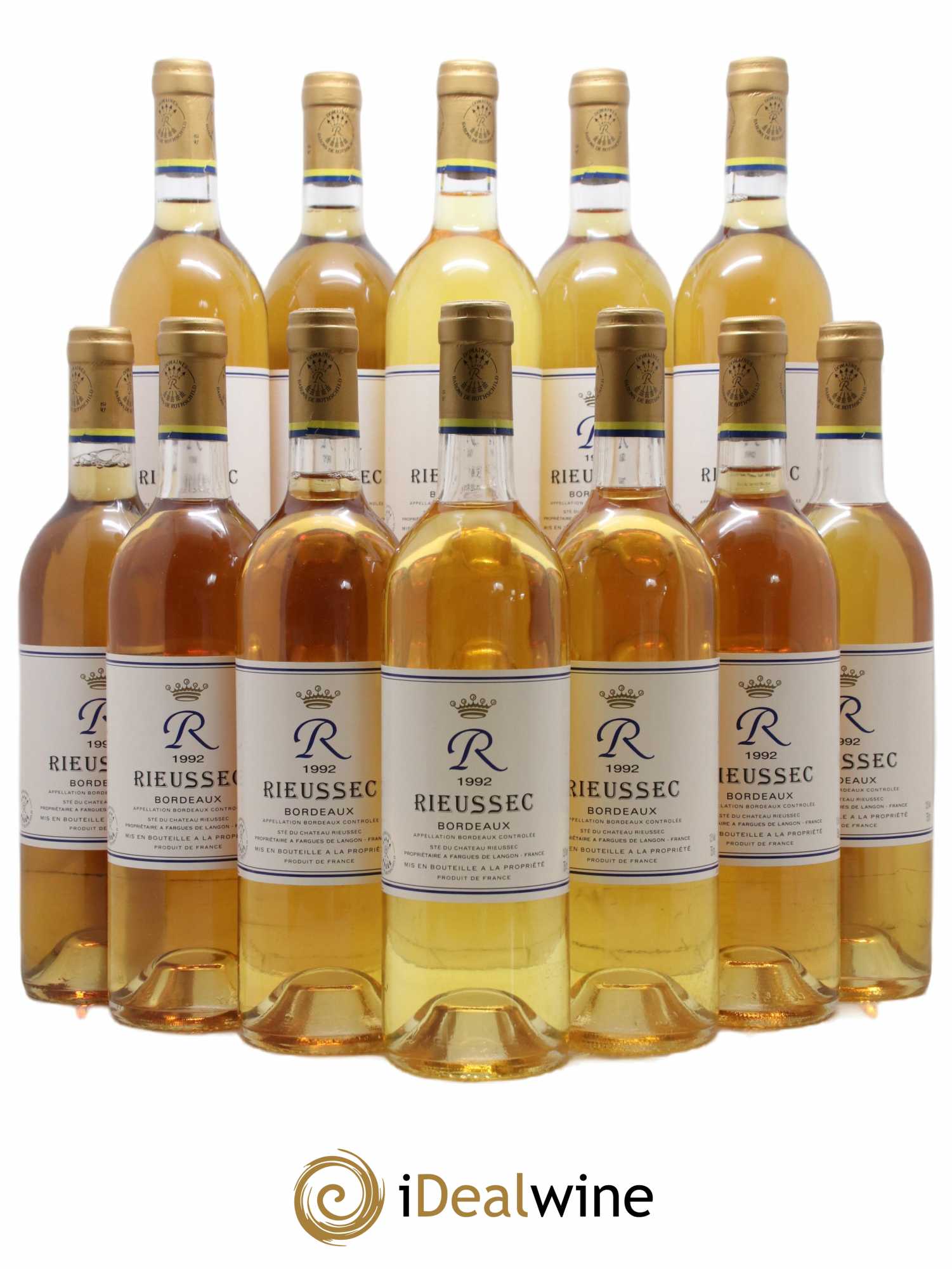 R de Rieussec 1992 - Lot de 12 bouteilles - 0