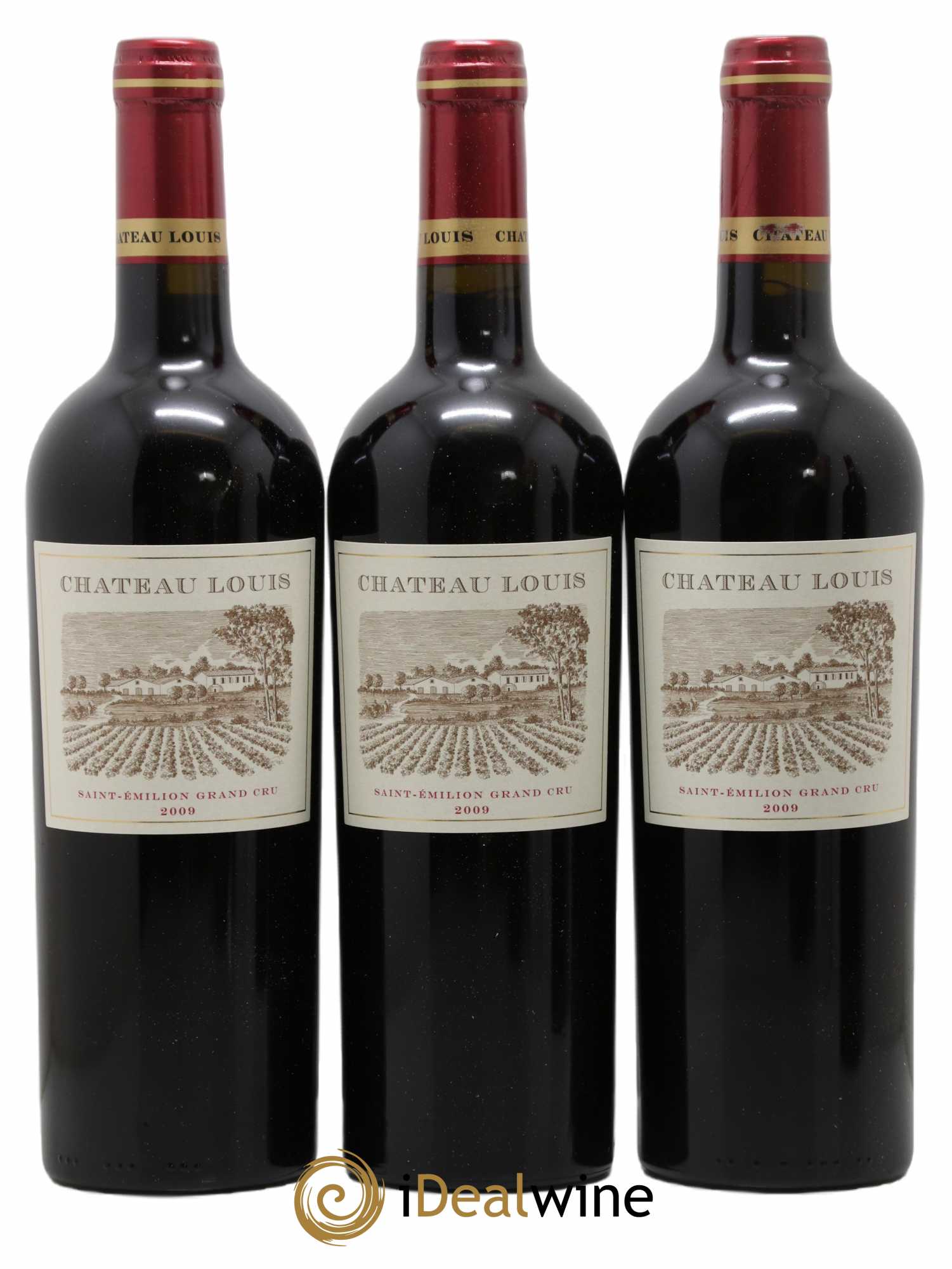 Château Louis 2009 - Lot de 12 bouteilles - 1