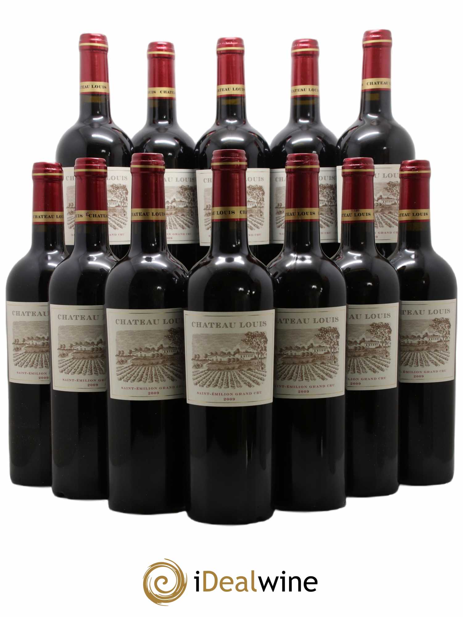 Château Louis 2009 - Lot de 12 bouteilles - 0