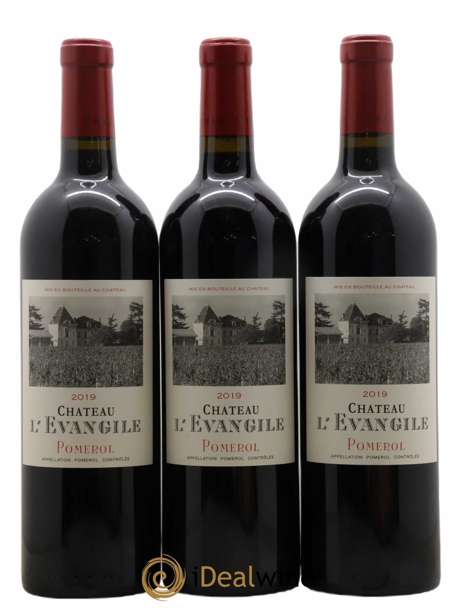 Château l' Évangile  2019 - Lot of 3 bottles - 0