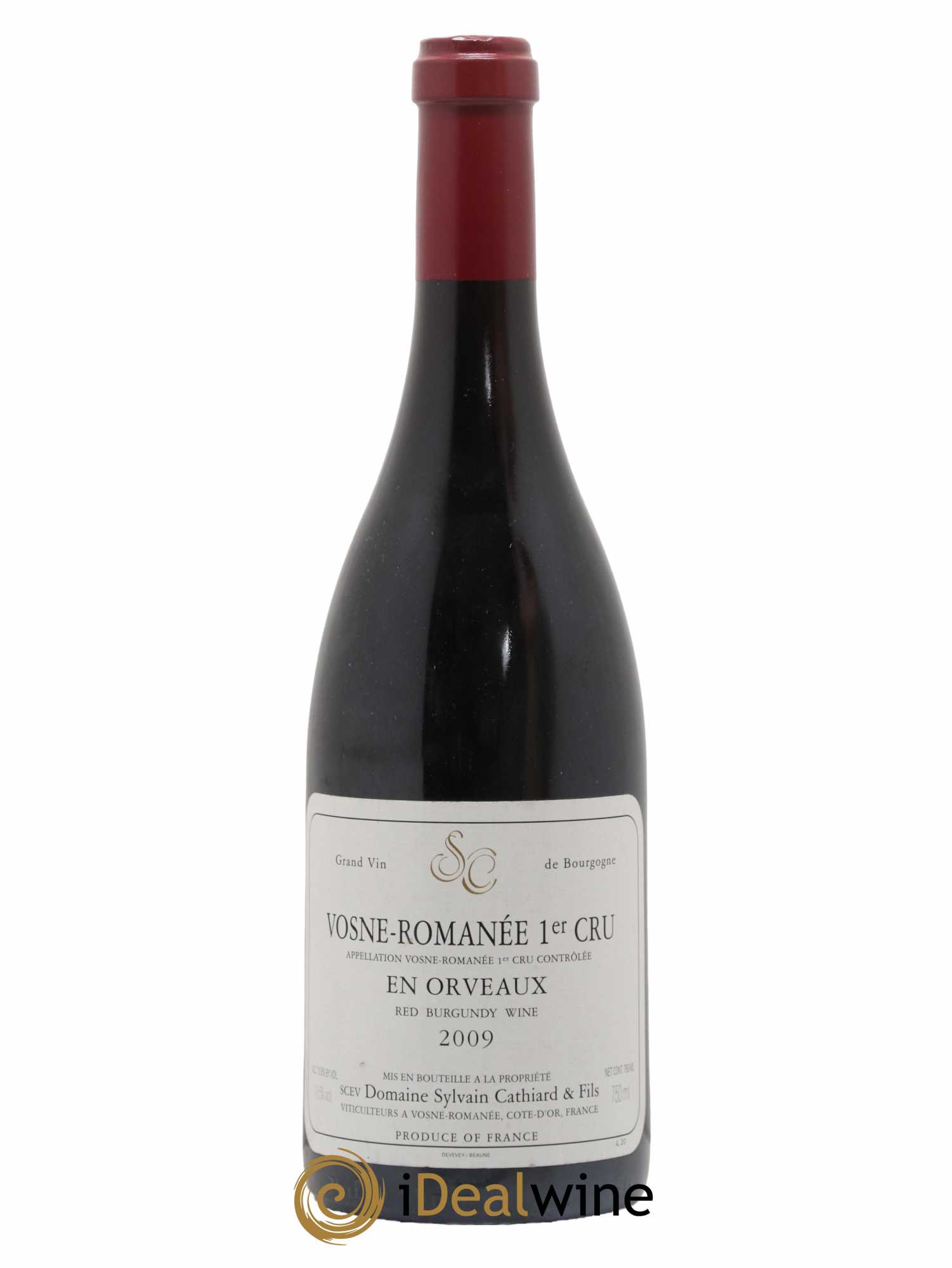 Vosne-Romanée 1er Cru En Orveaux Sylvain Cathiard & Fils 2009 - Lot de 1 bouteille - 0