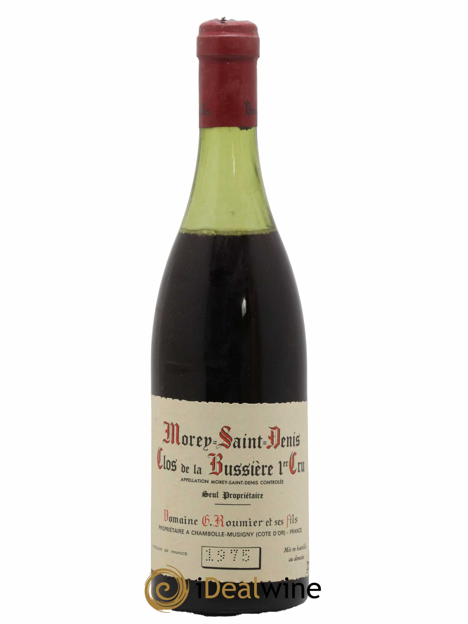 Morey Saint-Denis 1er Cru Clos de la Bussière Georges Roumier (Domaine) 1975 - Lot de 1 bouteille - 0