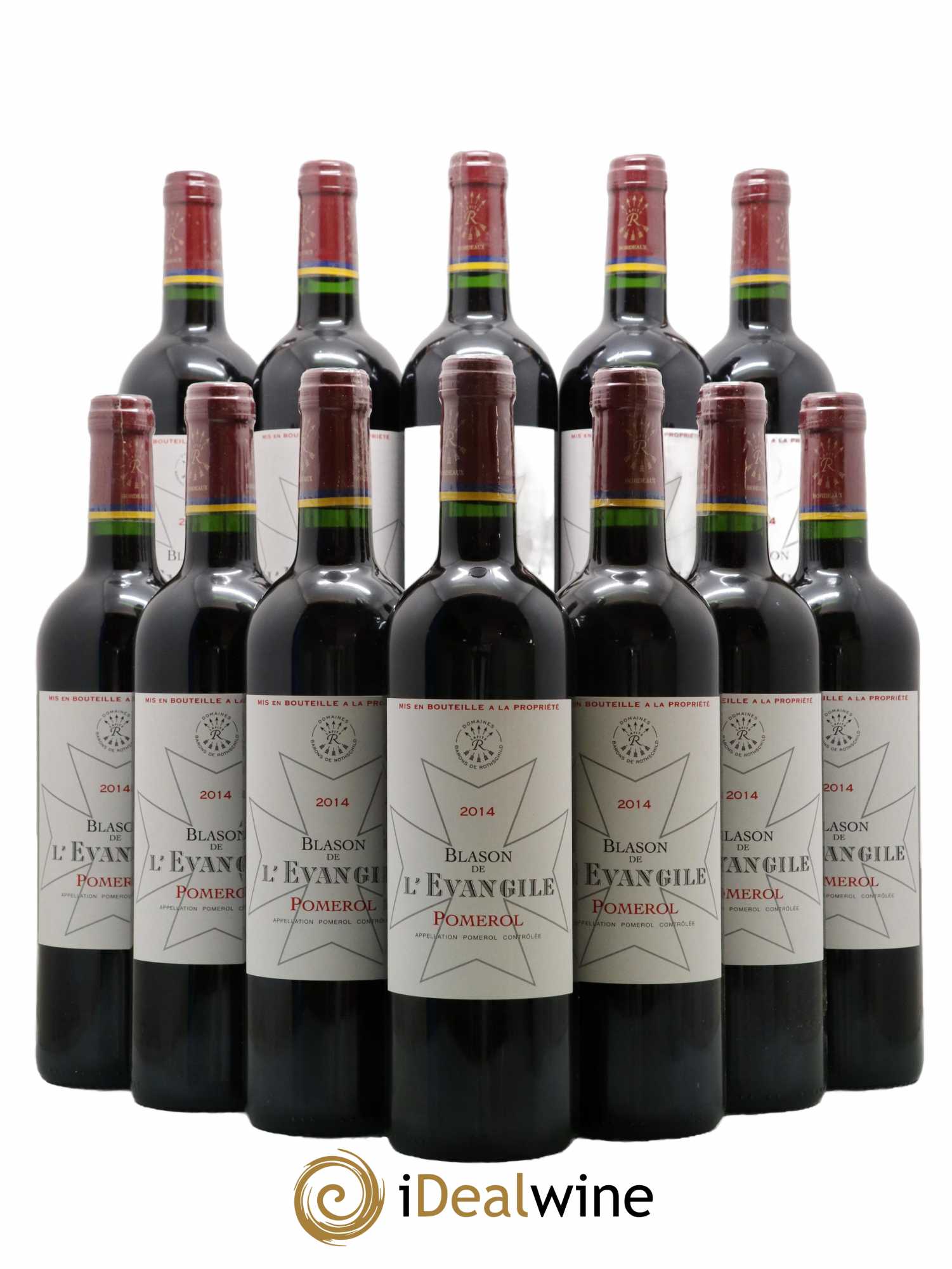 Blason de l'Evangile 2014 - Lot of 12 bottles - 0