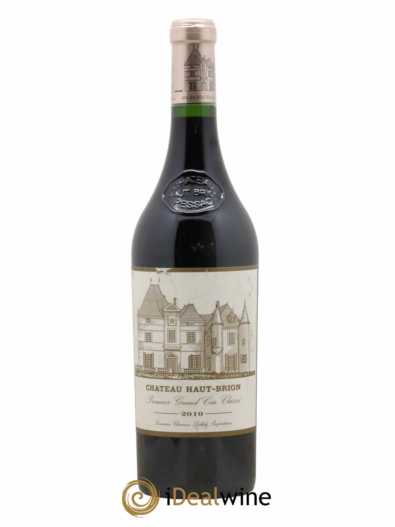 Château Haut Brion 1er Grand Cru Classé 2010 - Lot de 1 bouteille - 0