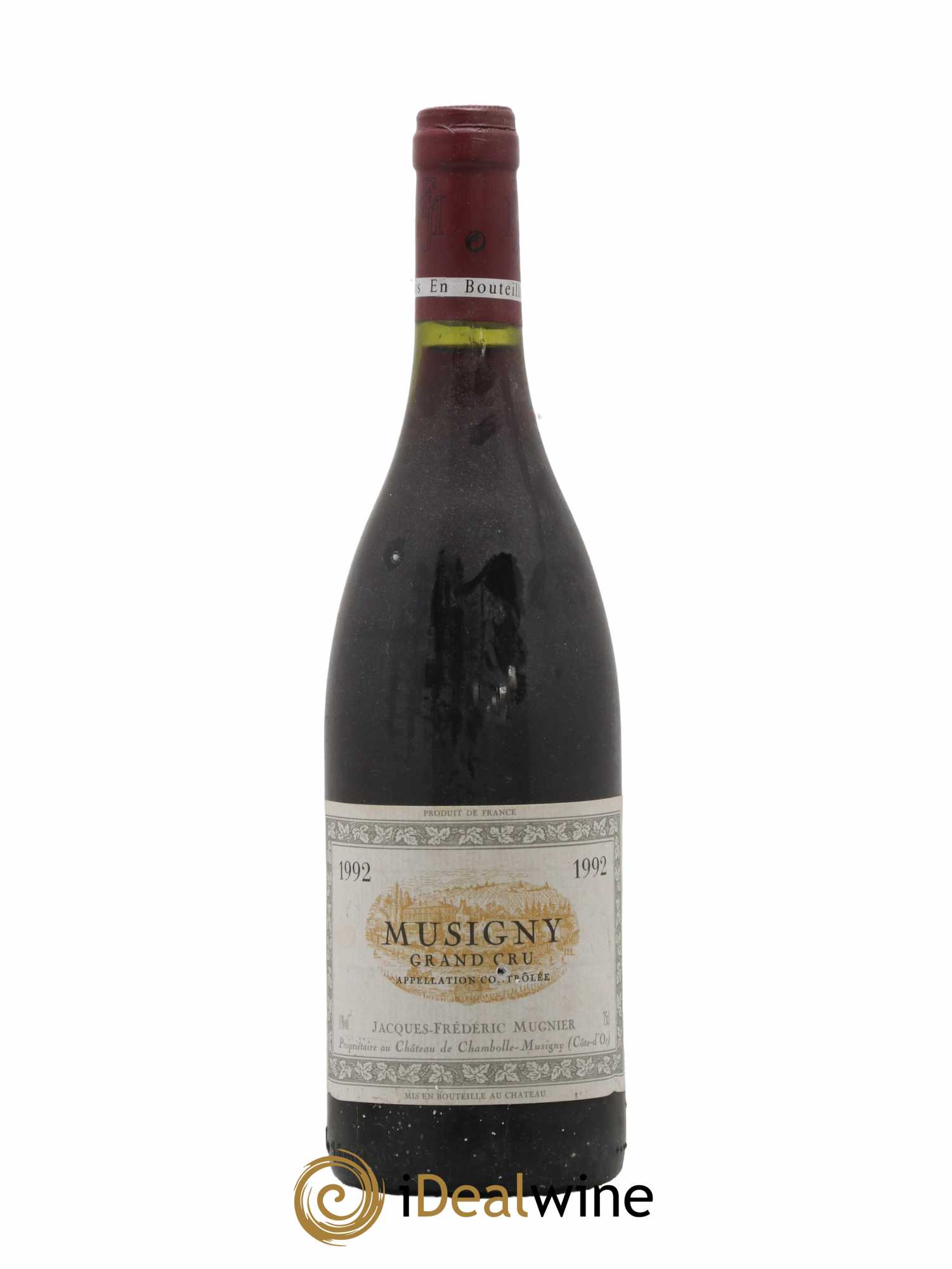 Musigny Grand Cru Jacques-Frédéric Mugnier 1992 - Lot de 1 bouteille - 0