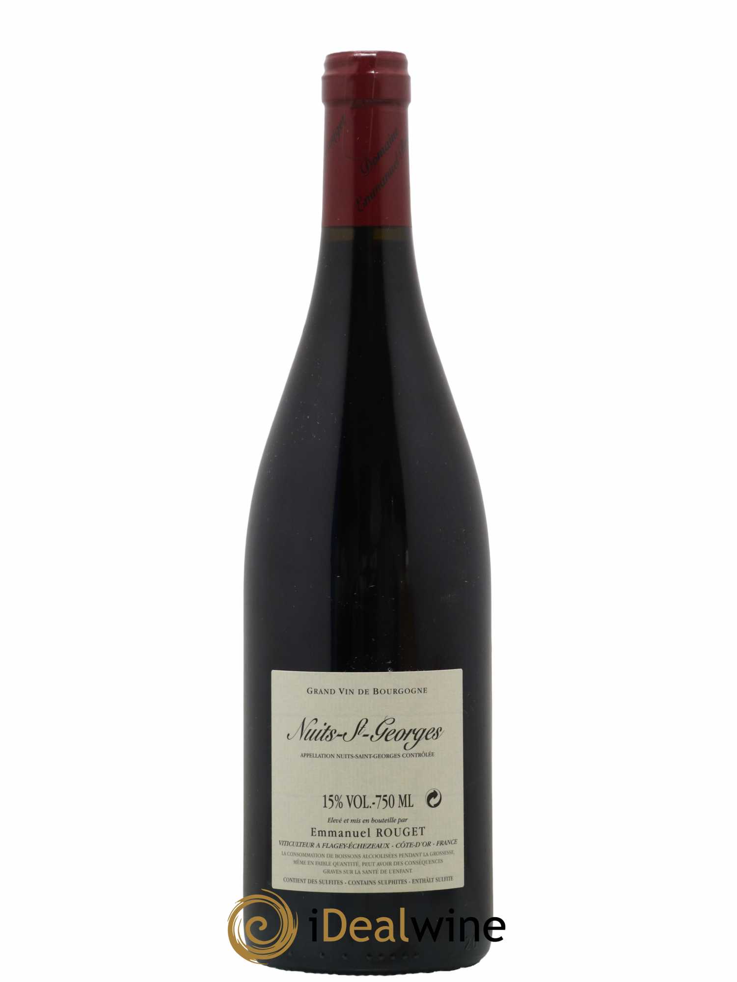 Nuits Saint-Georges Emmanuel Rouget 2019 - Lot de 1 bouteille - 1