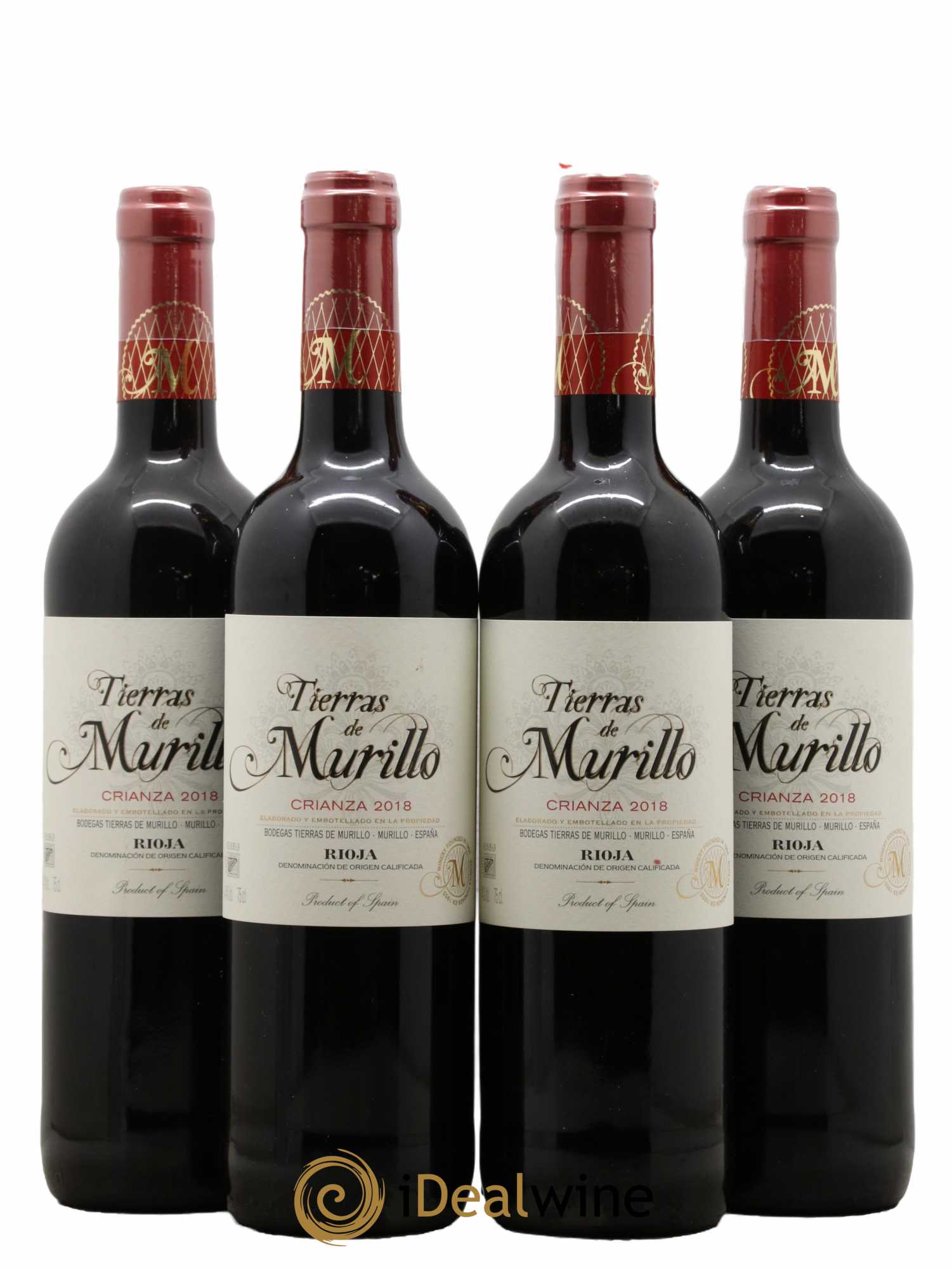 Rioja DOCA Tierras de Murillo  2018 - Lotto di 4 bottiglie - 0