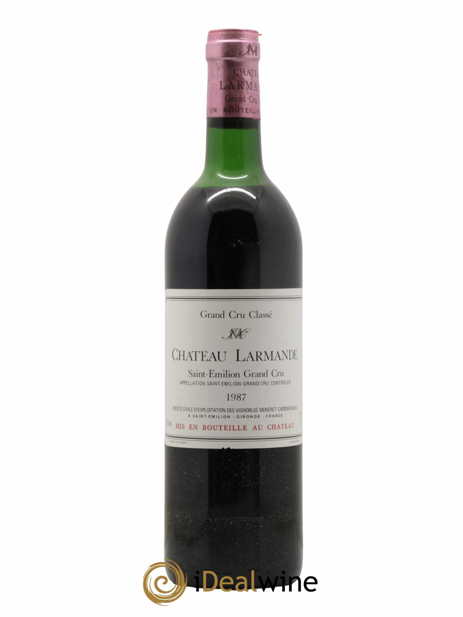 Château Larmande Grand Cru Classé 1987 - Lot de 1 bouteille - 0