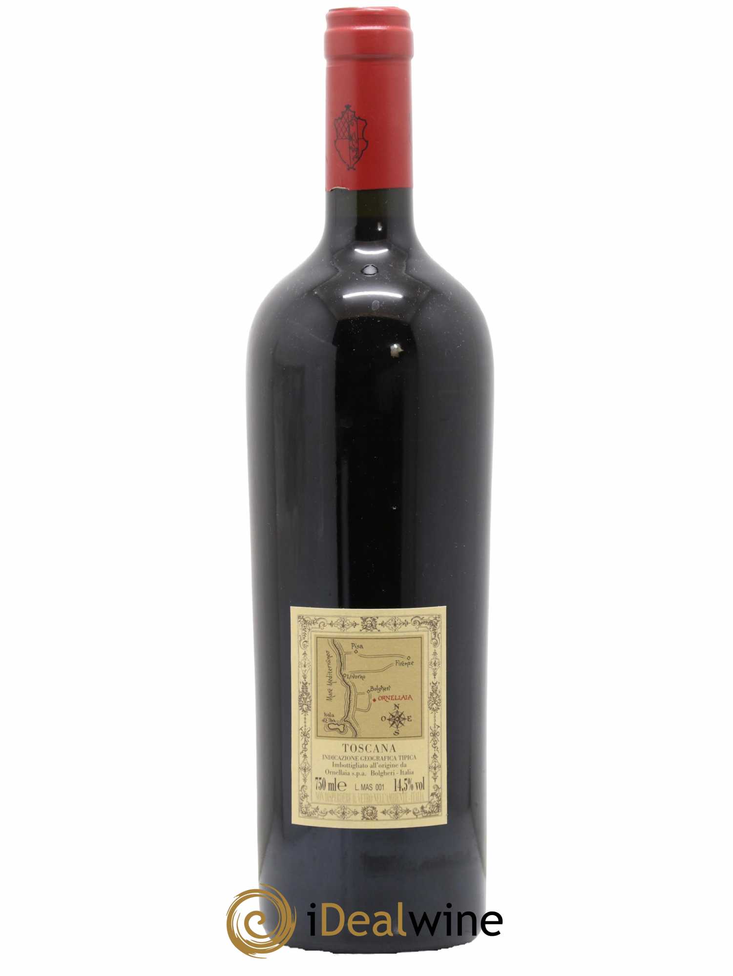 Toscana IGT Tenuta Dell'Ornellaia Masseto Frescobaldi  1997 - Lot of 1 bottle - 1