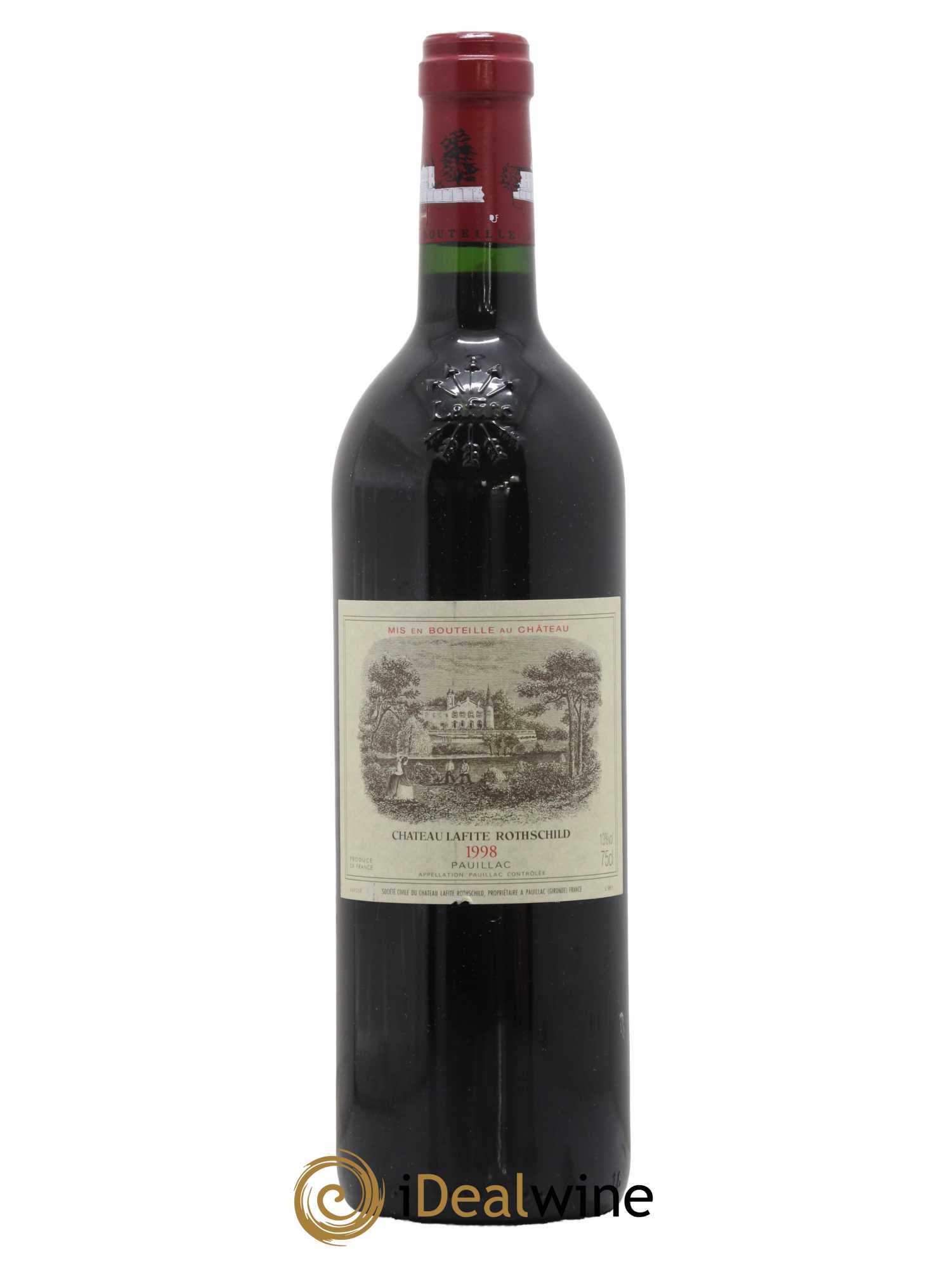 Château Lafite Rothschild 1er Grand Cru Classé 1998 - Posten von 1 Flasche - 0