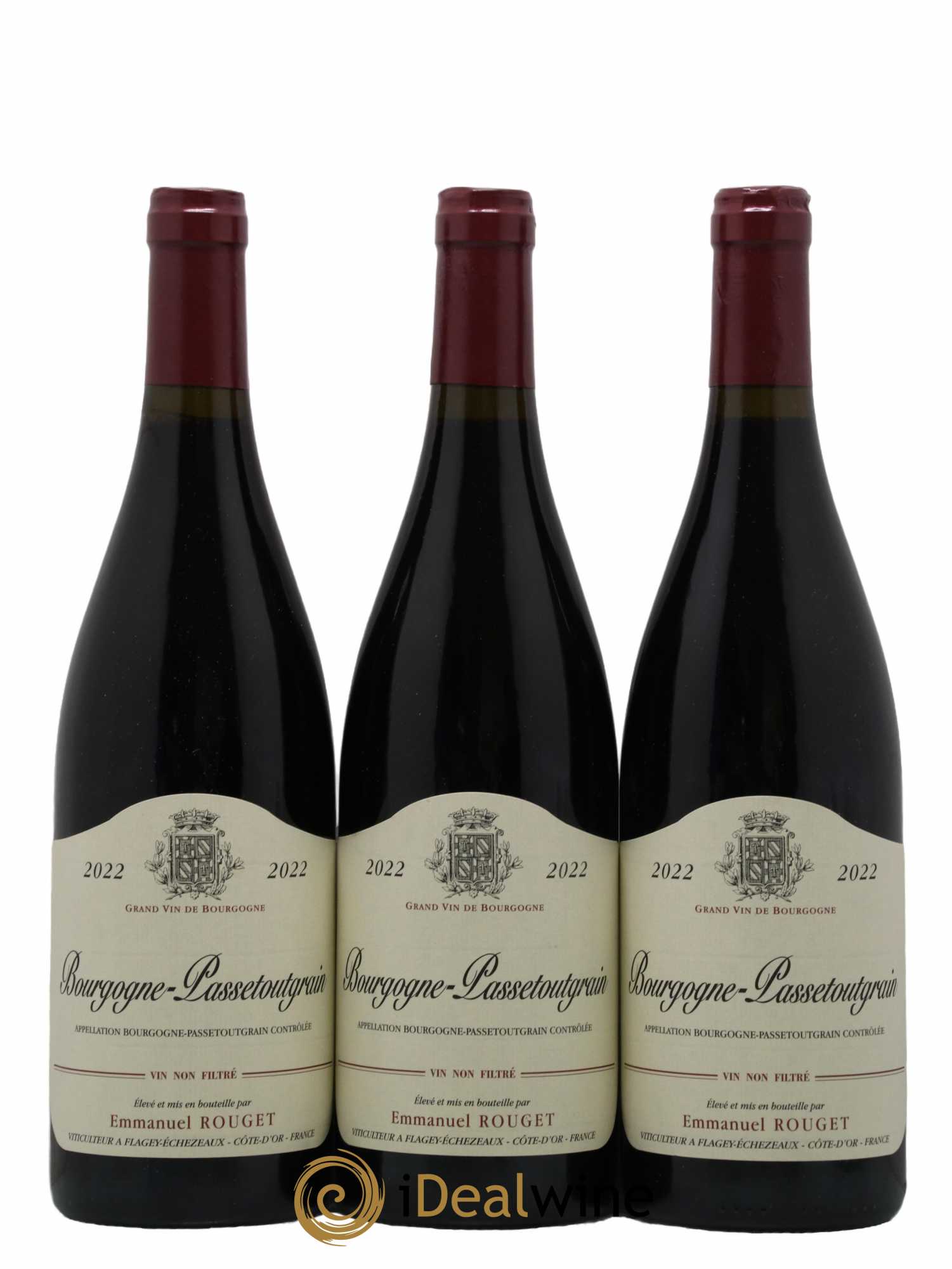 Bourgogne Passetoutgrain Emmanuel Rouget 2022 - Lot de 3 bouteilles - 0