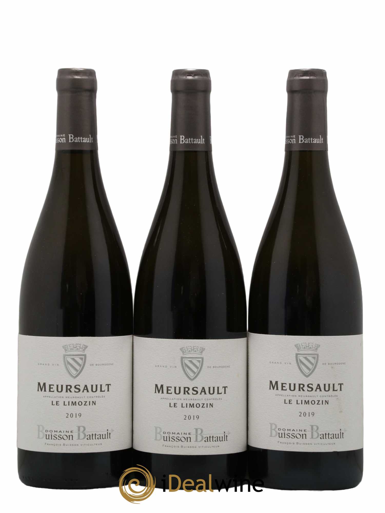 Meursault Les Limozin Domaine Buisson Battault 2019 - Lot de 3 bouteilles - 0