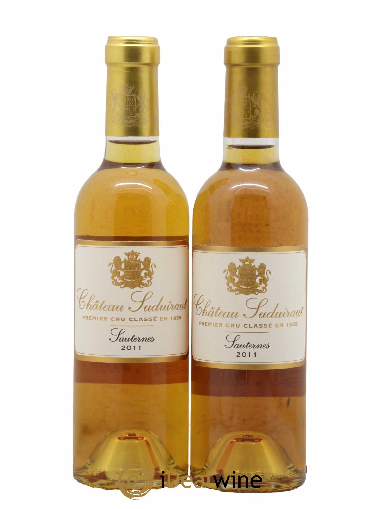 Château Suduiraut 1er Grand Cru Classé 2011 - Lotto di 2 mezze bottiglie - 0