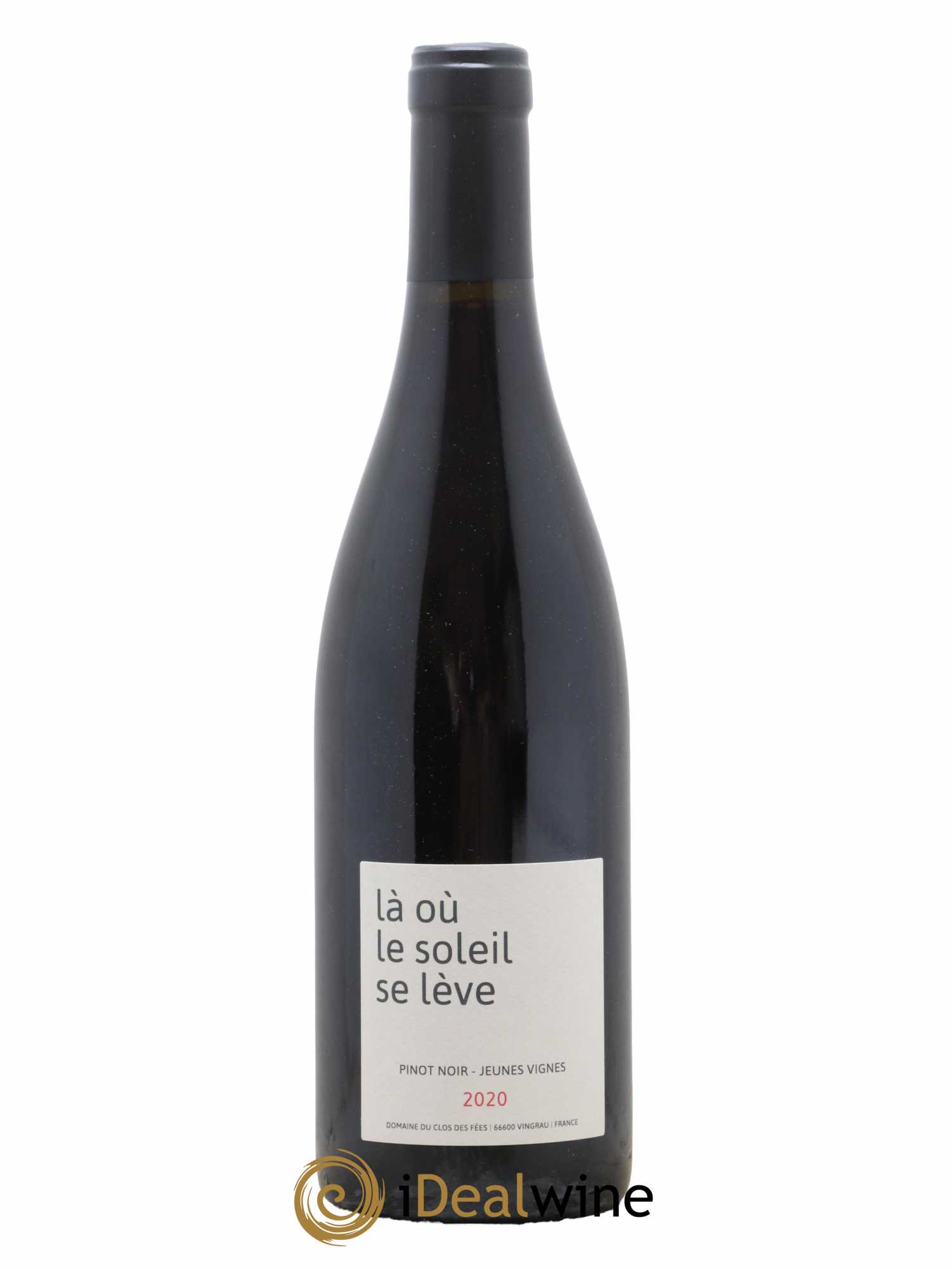 IGP Côtes Catalanes (VDP des Côtes Catalanes) Clos des Fées  Là ou le soleil se lève 2020 - Lot de 1 bouteille - 0