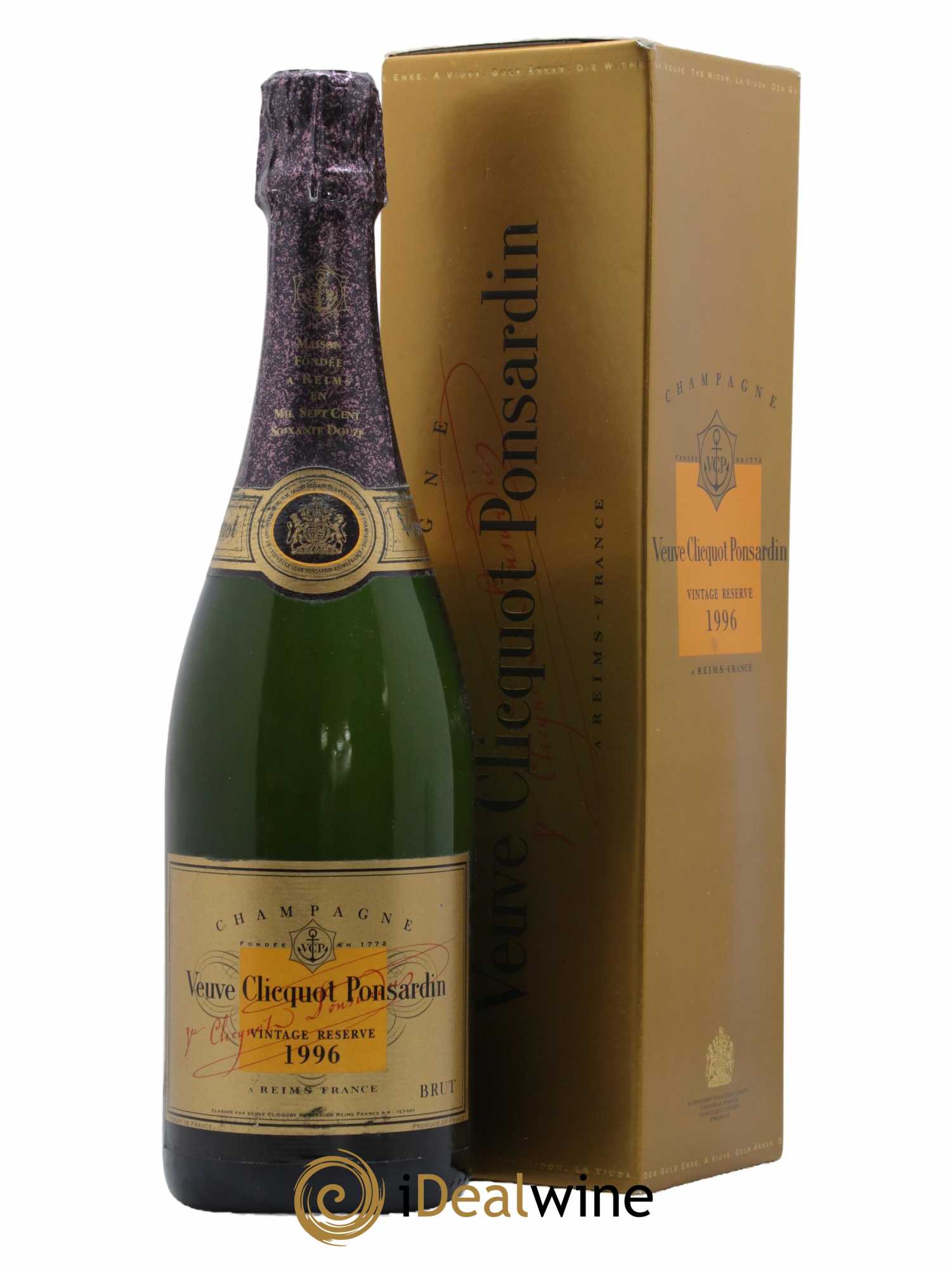 Brut Réserve Veuve Clicquot Ponsardin 1996 - Lot de 1 bouteille - 0