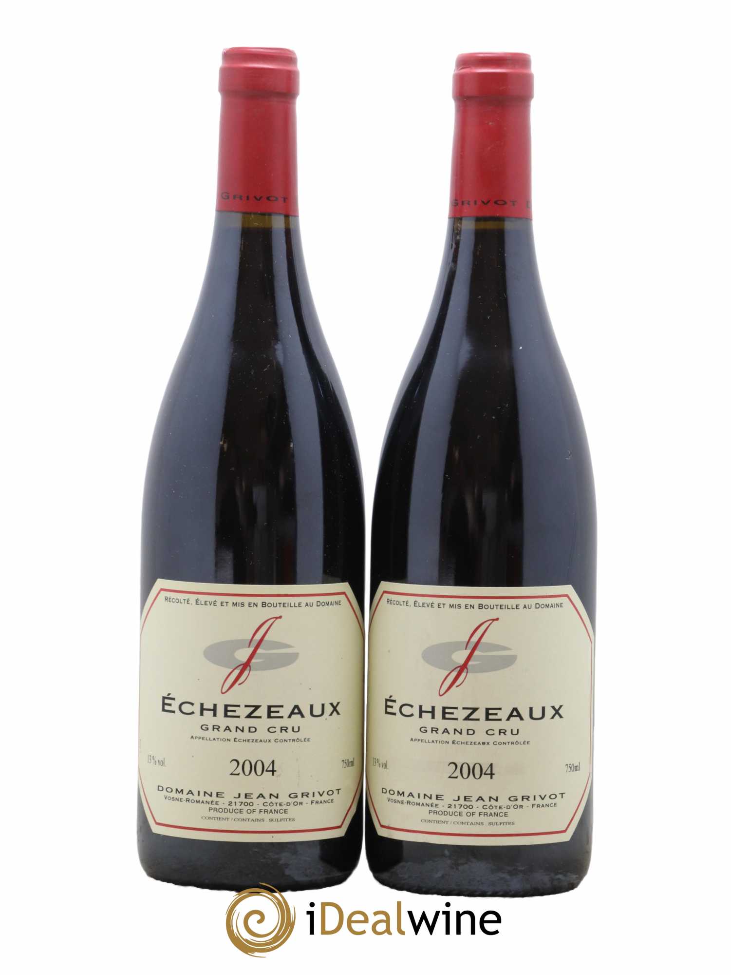 Echezeaux Grand Cru Jean Grivot 2004 - Lot of 2 bottles - 0