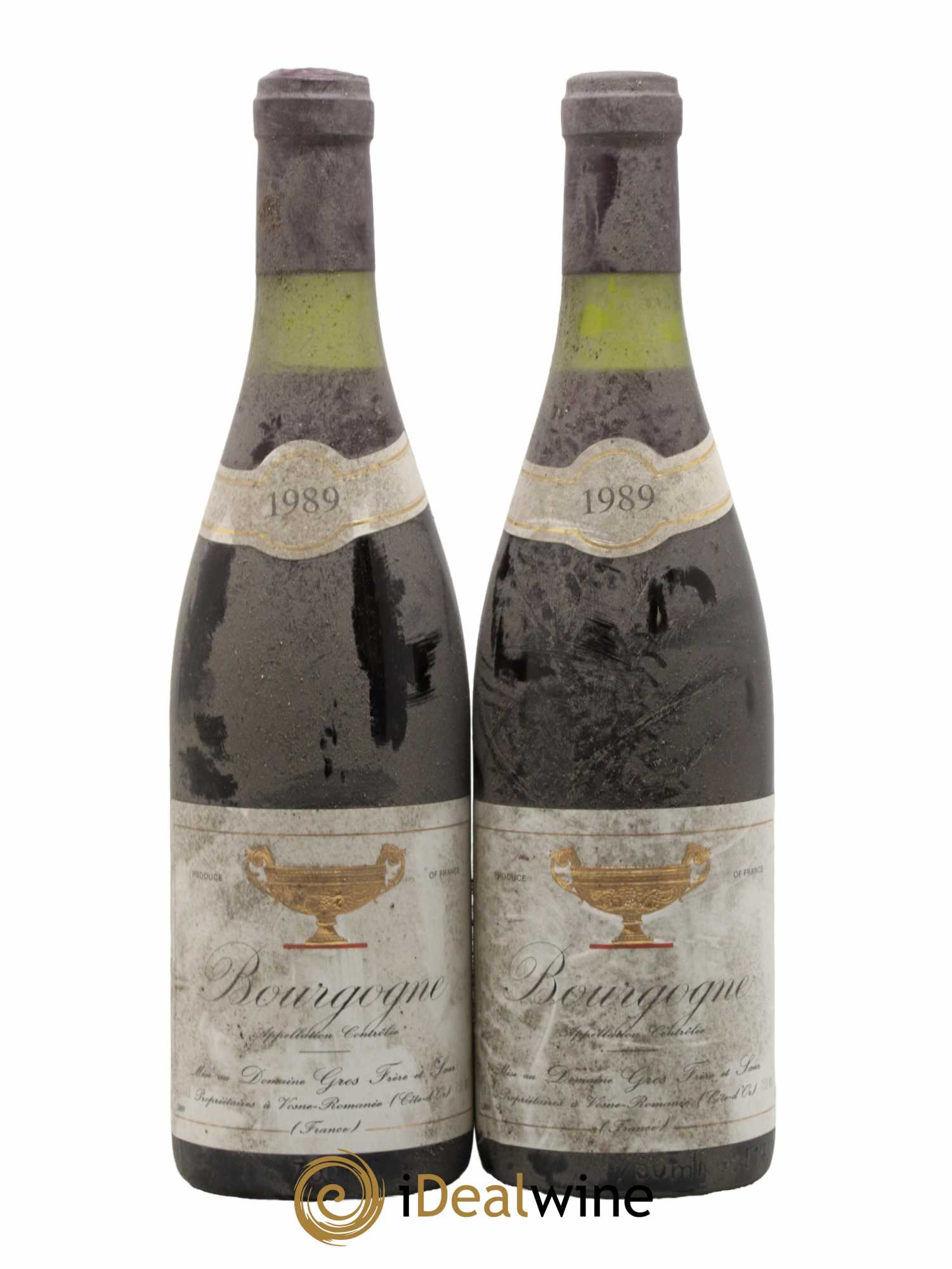 Bourgogne Gros Frère & Soeur 1989 - Lot de 2 bouteilles - 0